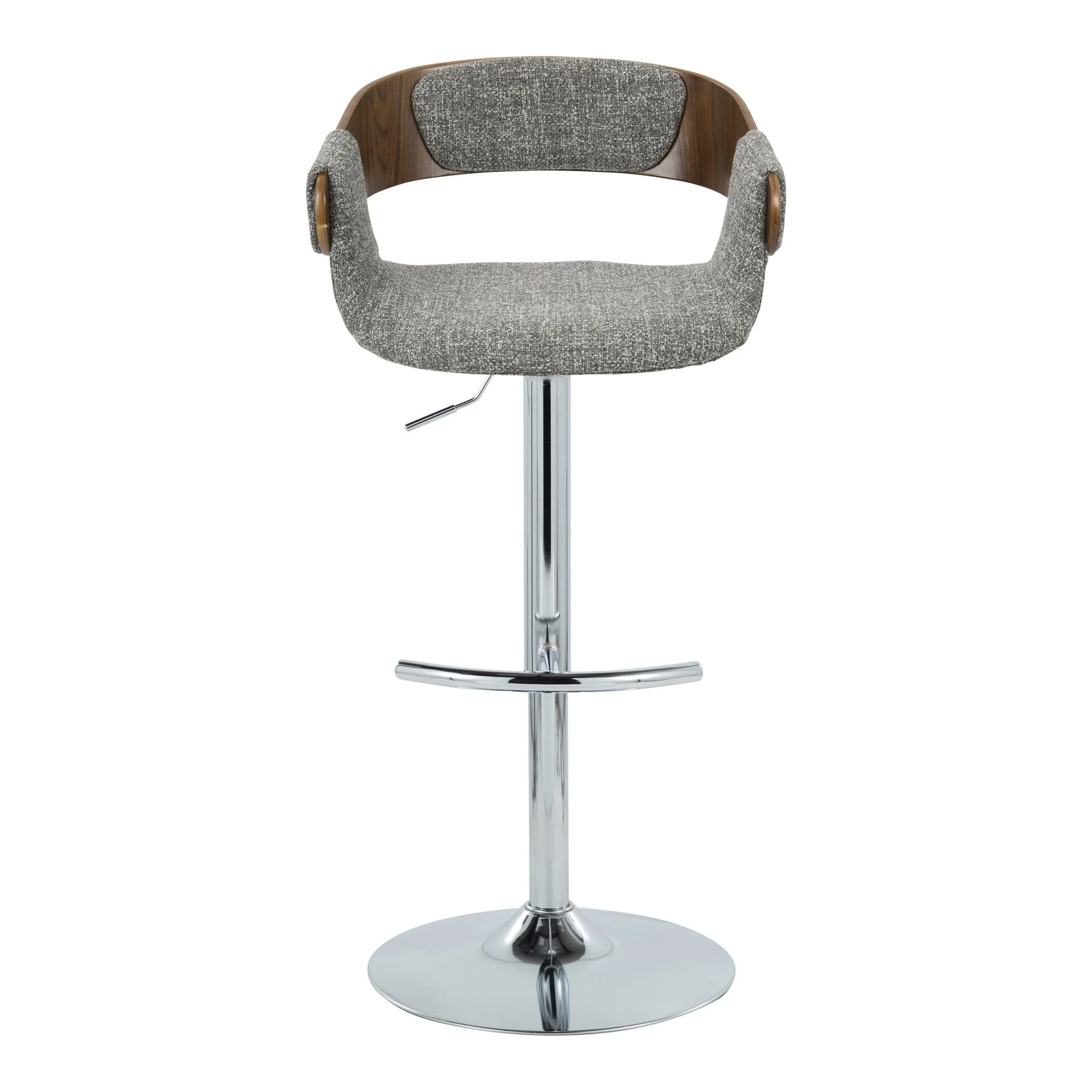Elisa Adjustable Barstool - Set of 2 By LumiSource - BS-ELISAFB-RT2 CHRWLCR2 - Image 19