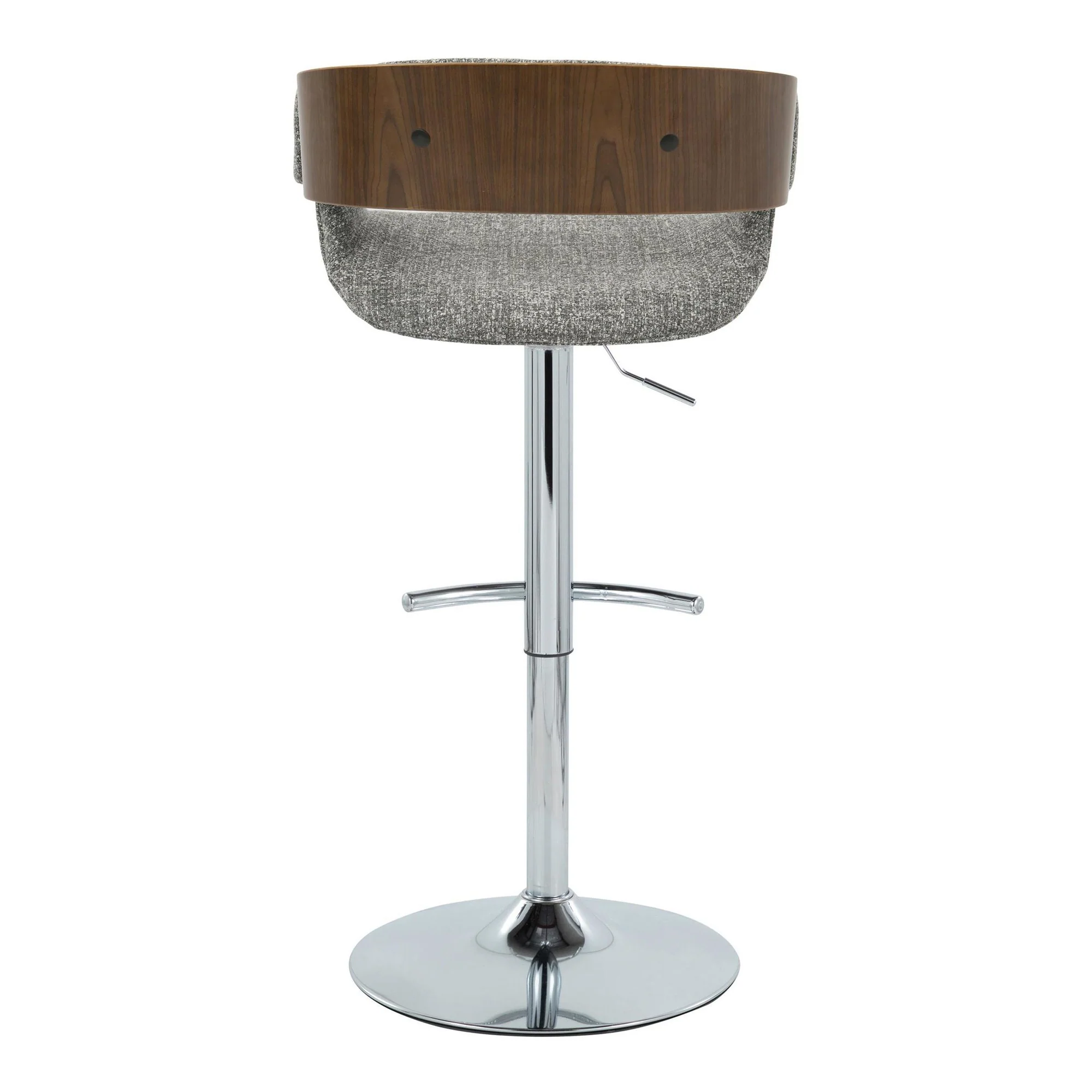 Elisa Adjustable Barstool - Set of 2 By LumiSource - BS-ELISAFB-RT2 CHRWLCR2 - Image 20