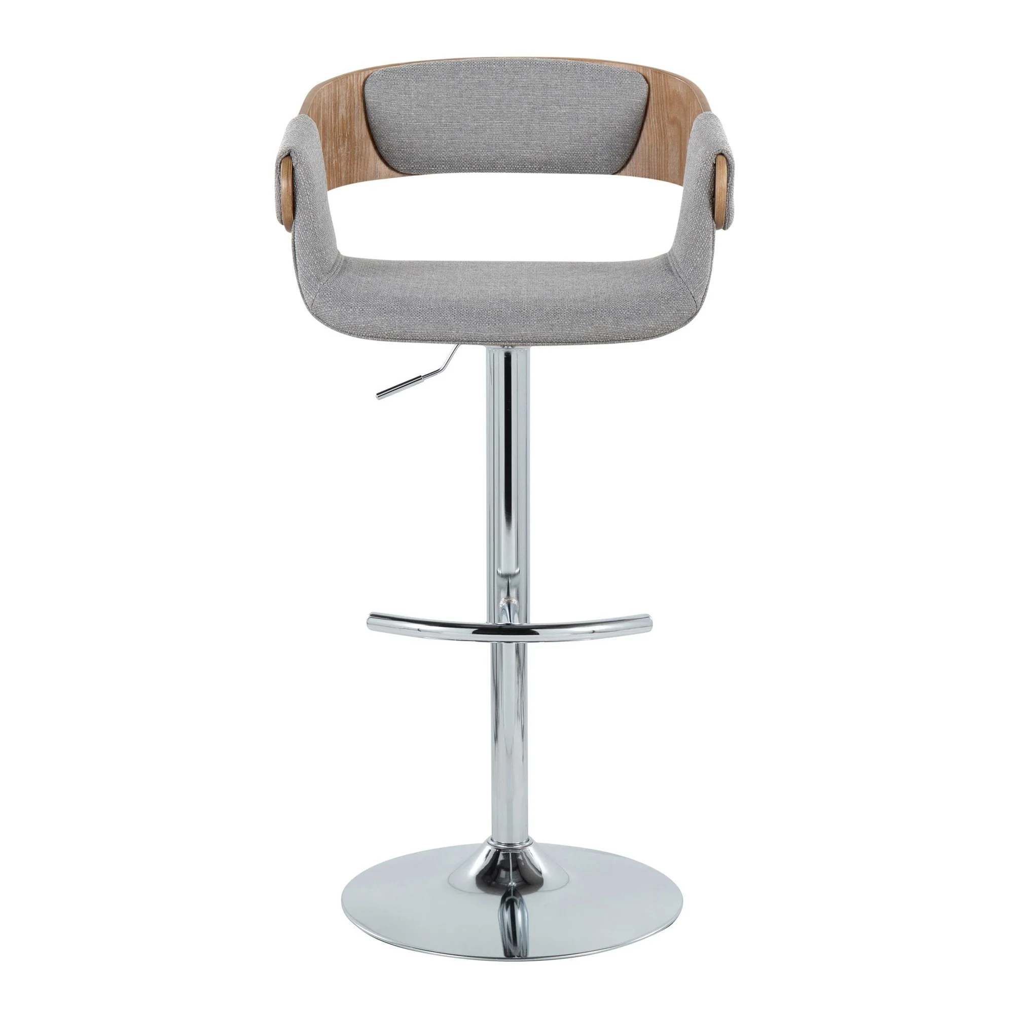 Elisa Adjustable Barstool - Set of 2 By LumiSource - BS-ELISAFB-RT2 CHRWLCR2 - Image 29