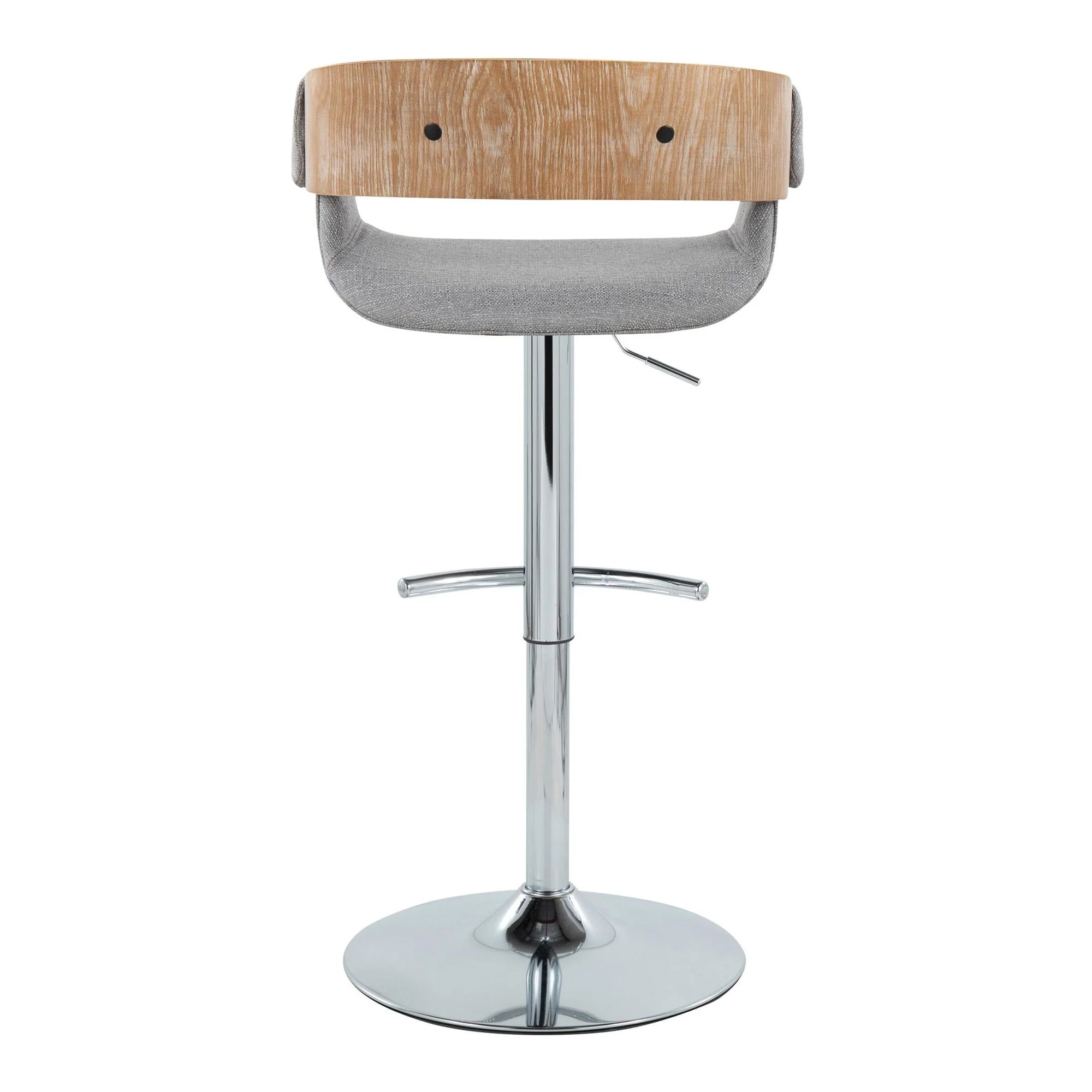Elisa Adjustable Barstool - Set of 2 By LumiSource - BS-ELISAFB-RT2 CHRWLCR2 - Image 30