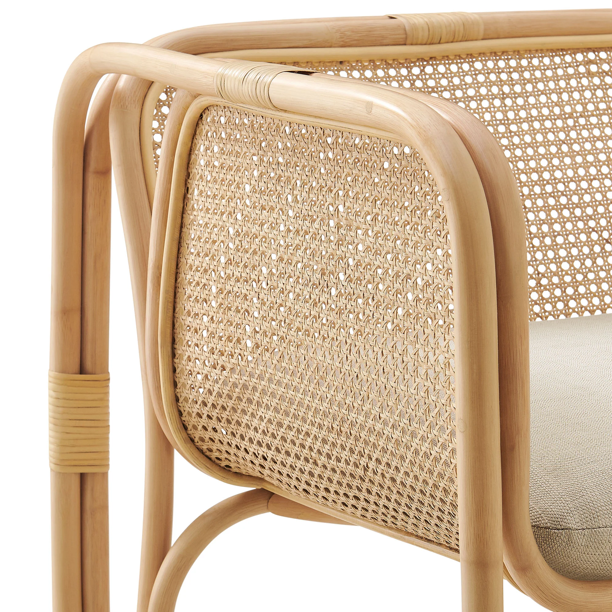 Ellis Natural Rattan Accent Armchair by Modway - Image 14