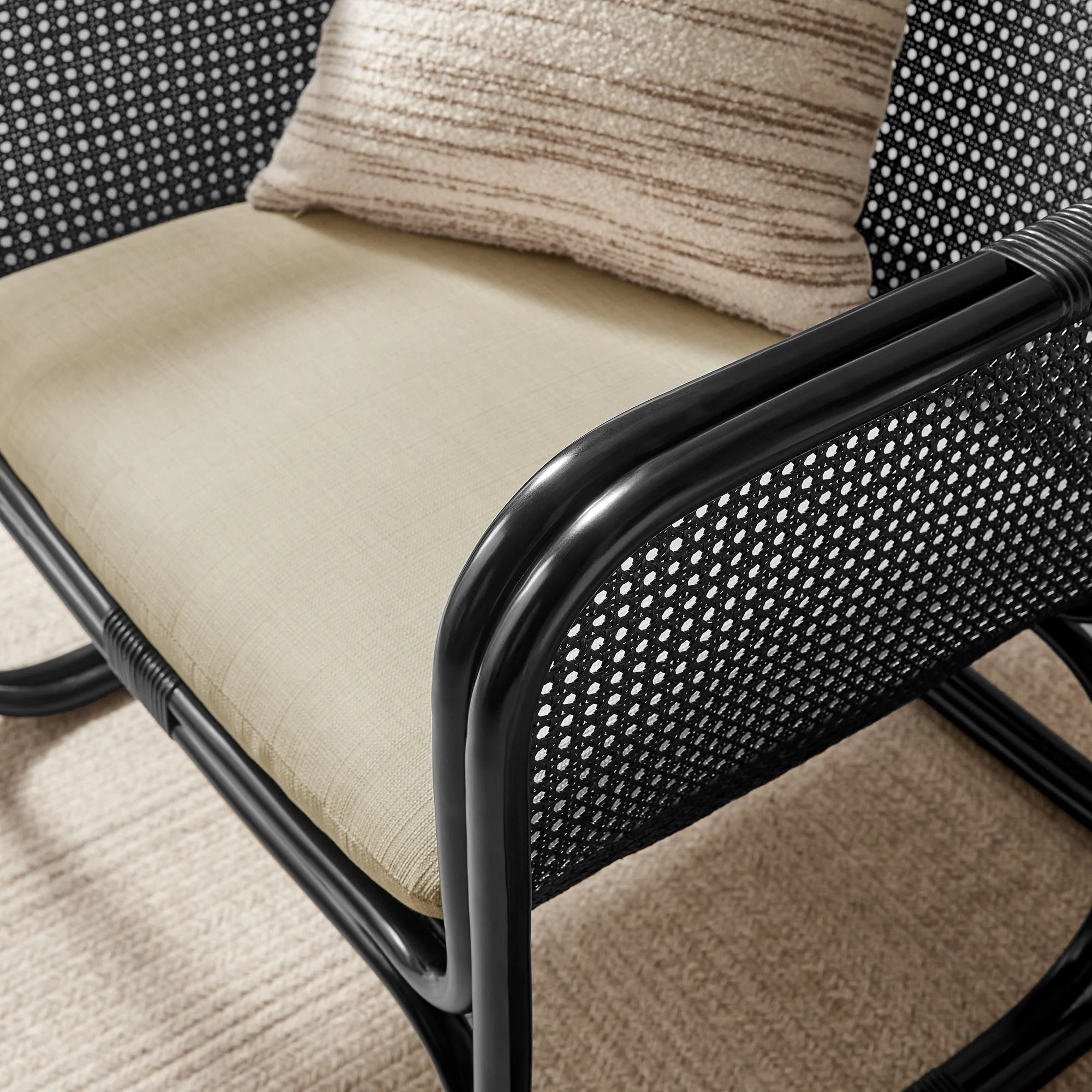 Ellis Natural Rattan Accent Armchair by Modway - Image 7