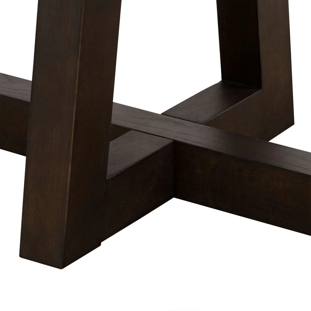 Elodie Gray Concrete and Dark Gray Oak Rectangle Dining Table By Armen Living - Image 6