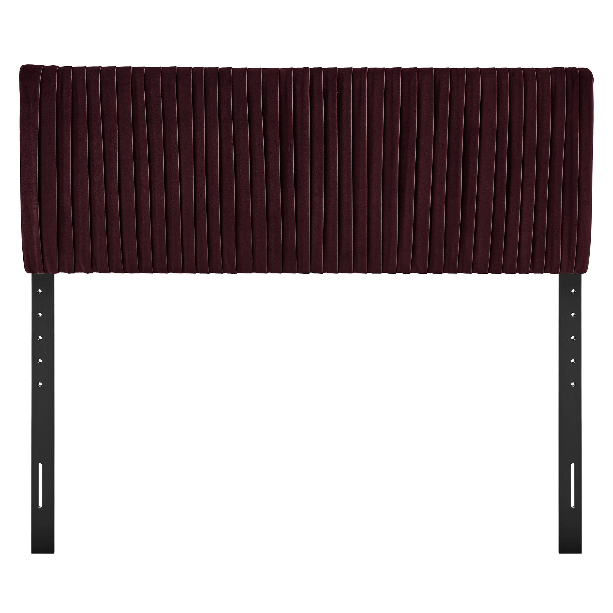 Eloise Stain-Resistant Performance Velvet Full Headboard by Modway - Image 10