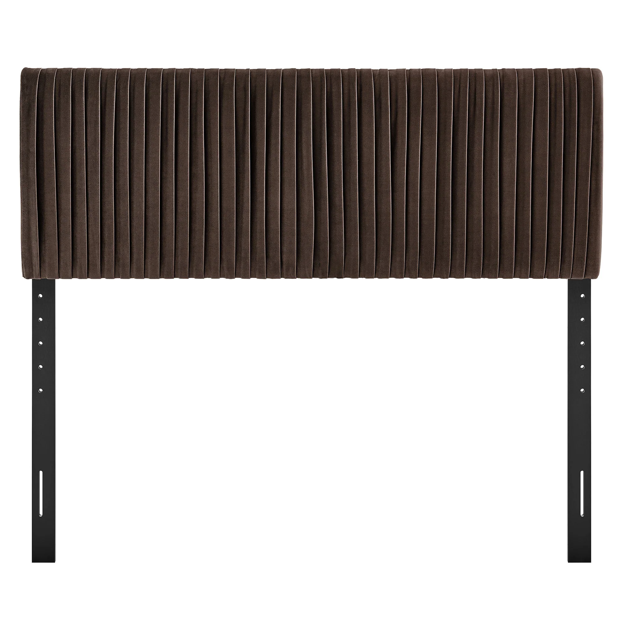Eloise Stain-Resistant Performance Velvet Full Headboard by Modway - Image 2