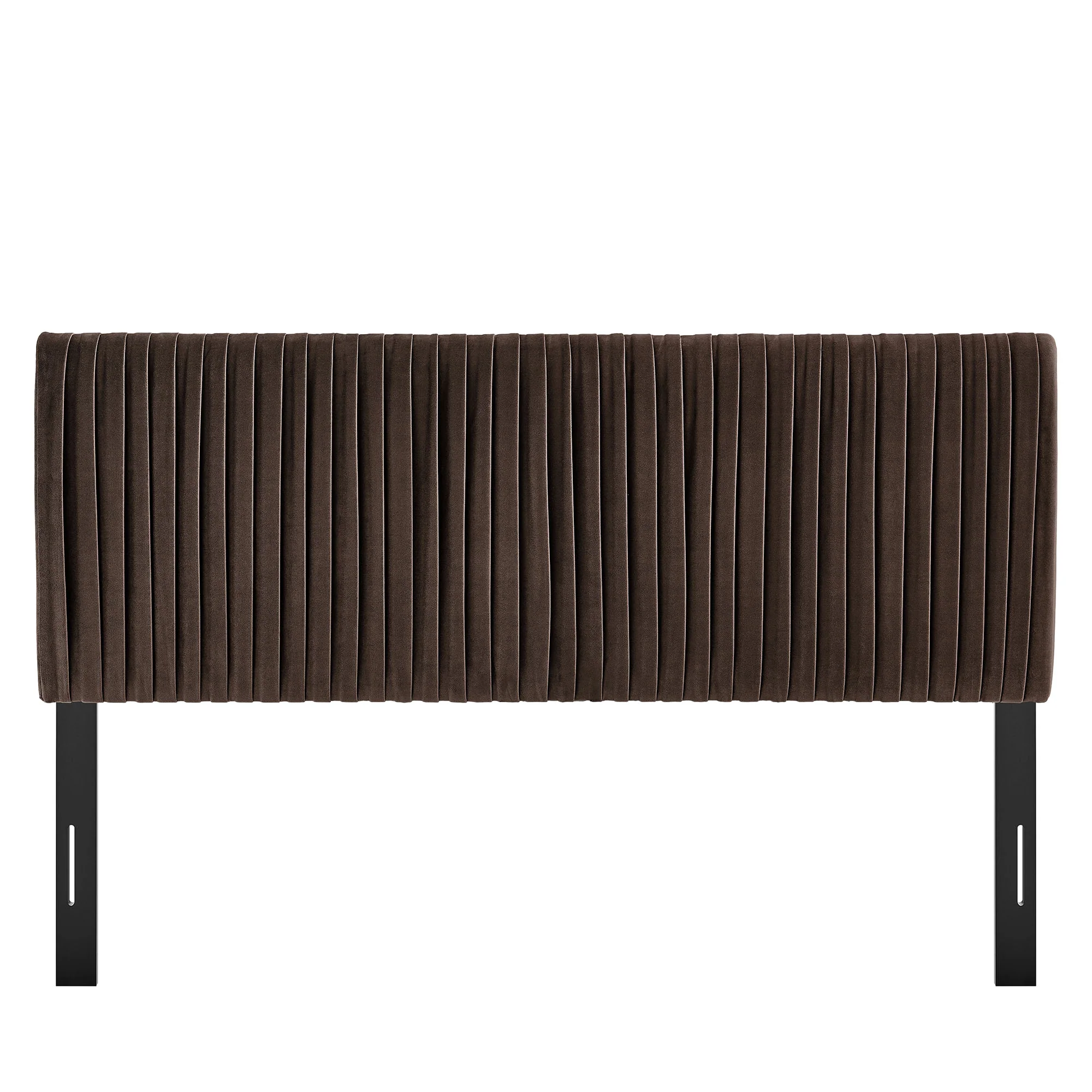 Eloise Stain-Resistant Performance Velvet Queen Headboard by Modway - Image 3
