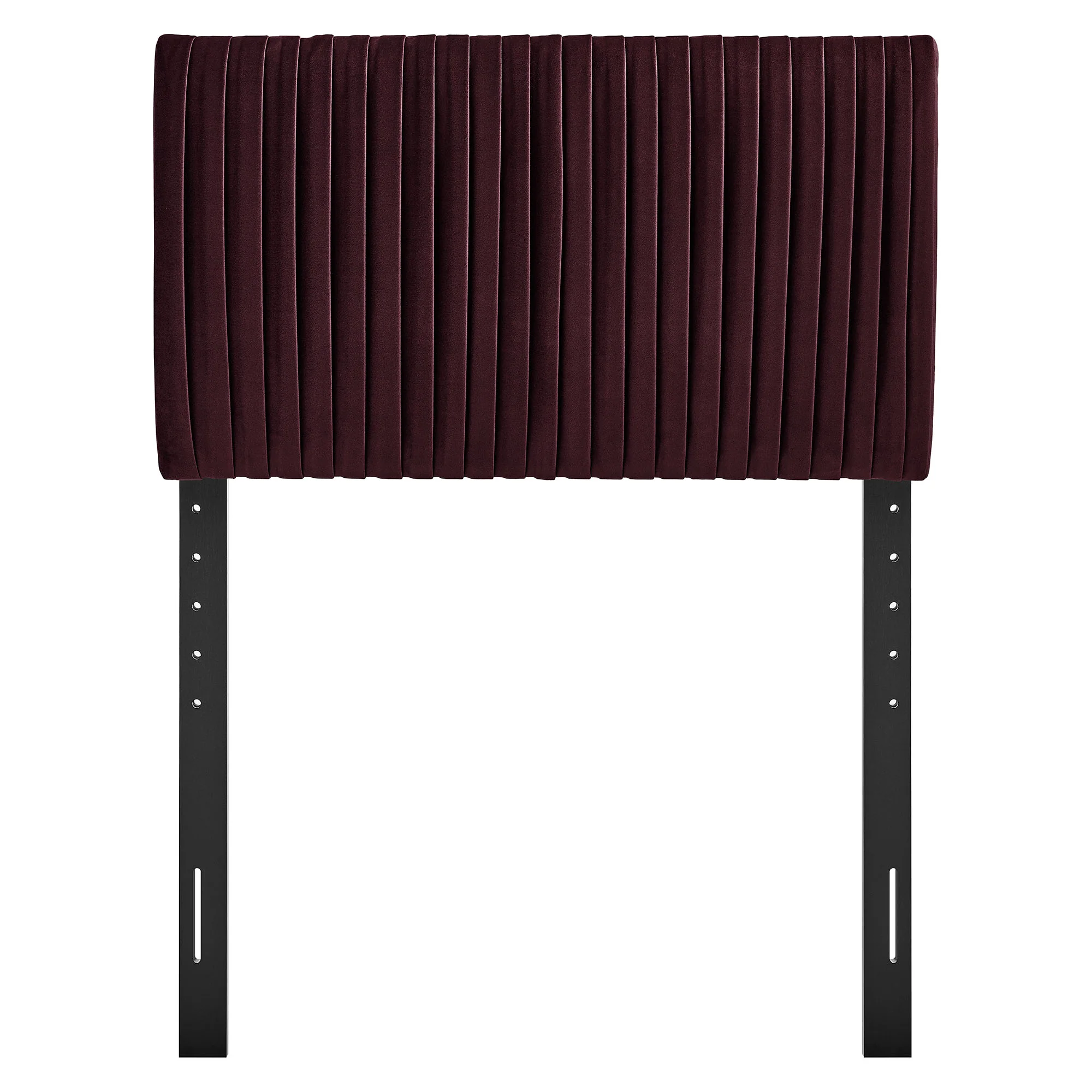 Eloise Stain-Resistant Performance Velvet Twin Headboard by Modway - Image 10
