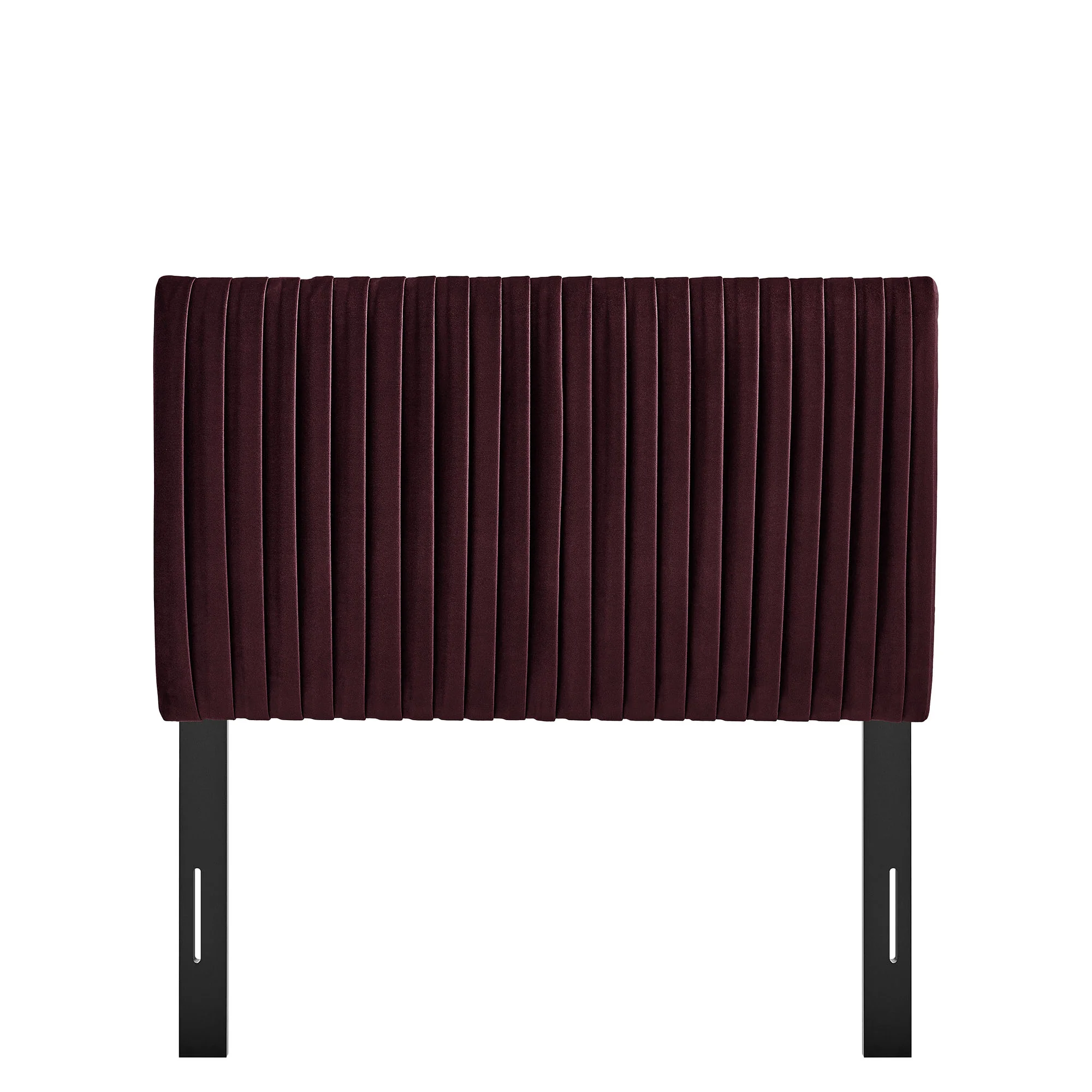 Eloise Stain-Resistant Performance Velvet Twin Headboard by Modway - Image 11