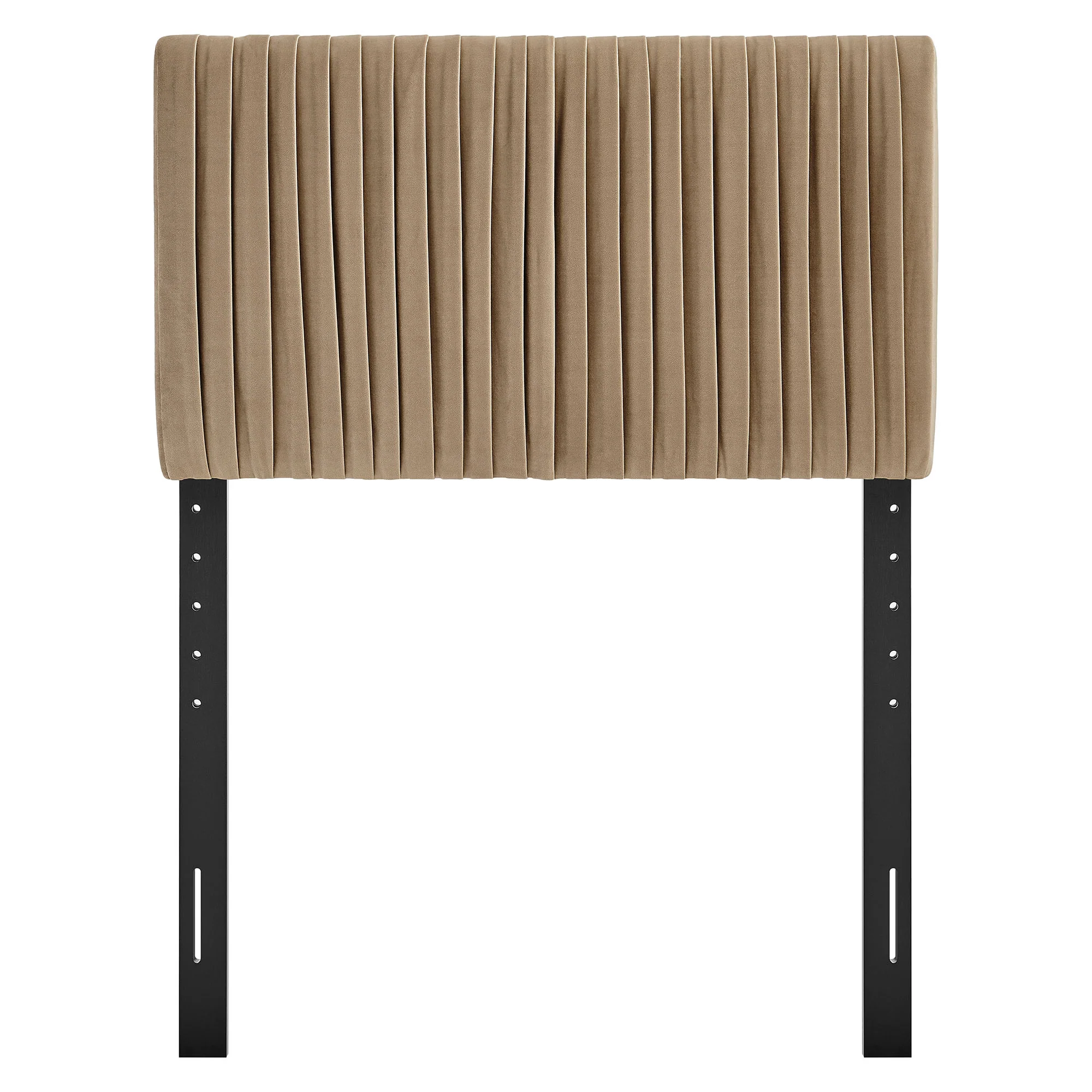 Eloise Stain-Resistant Performance Velvet Twin Headboard by Modway - Image 18