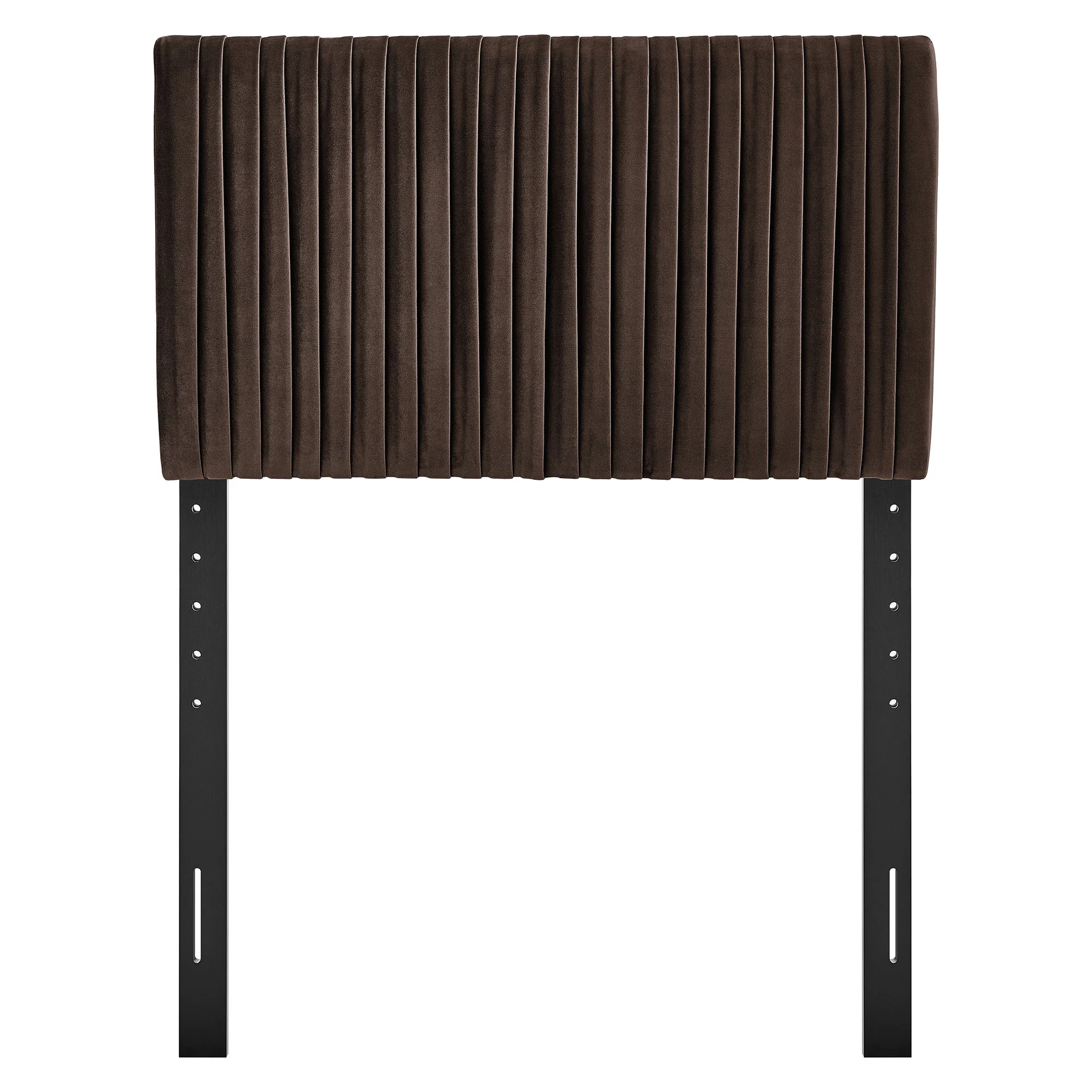 Eloise Stain-Resistant Performance Velvet Twin Headboard by Modway - Image 2