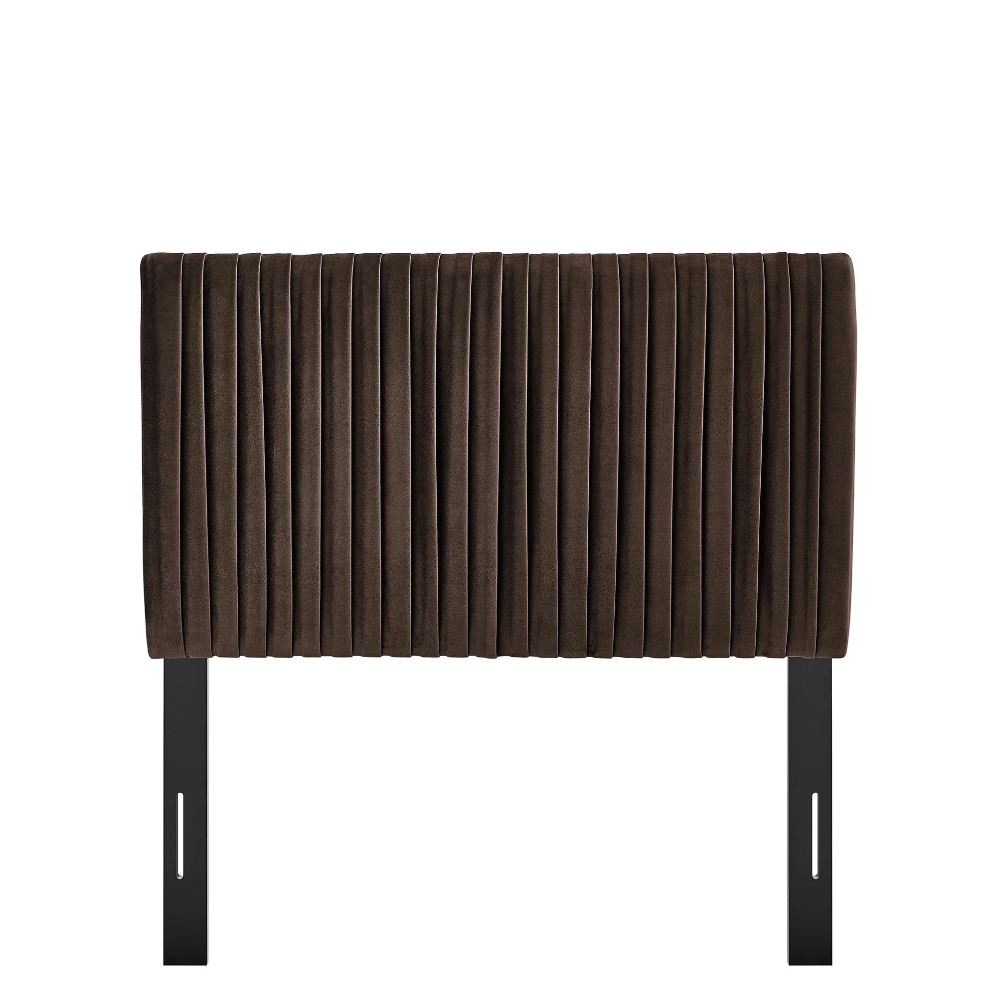 Eloise Stain-Resistant Performance Velvet Twin Headboard by Modway - Image 3