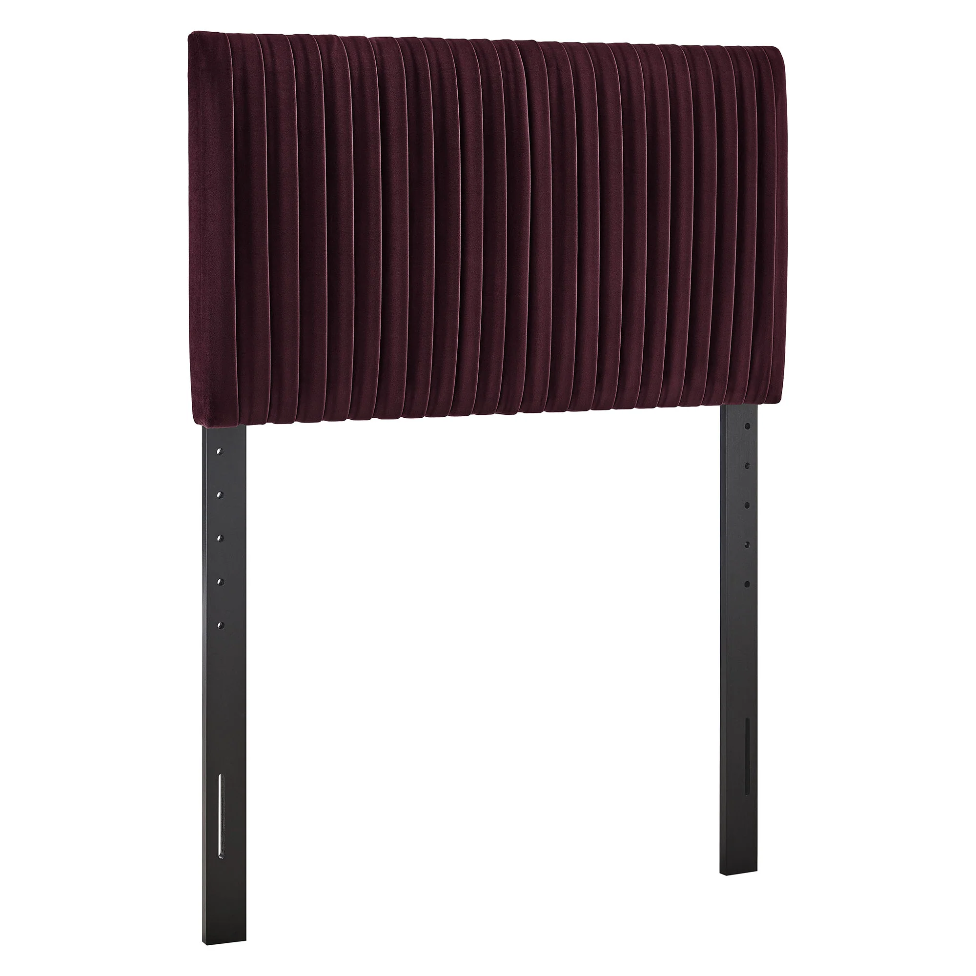 Eloise Stain-Resistant Performance Velvet Twin Headboard by Modway - Image 9