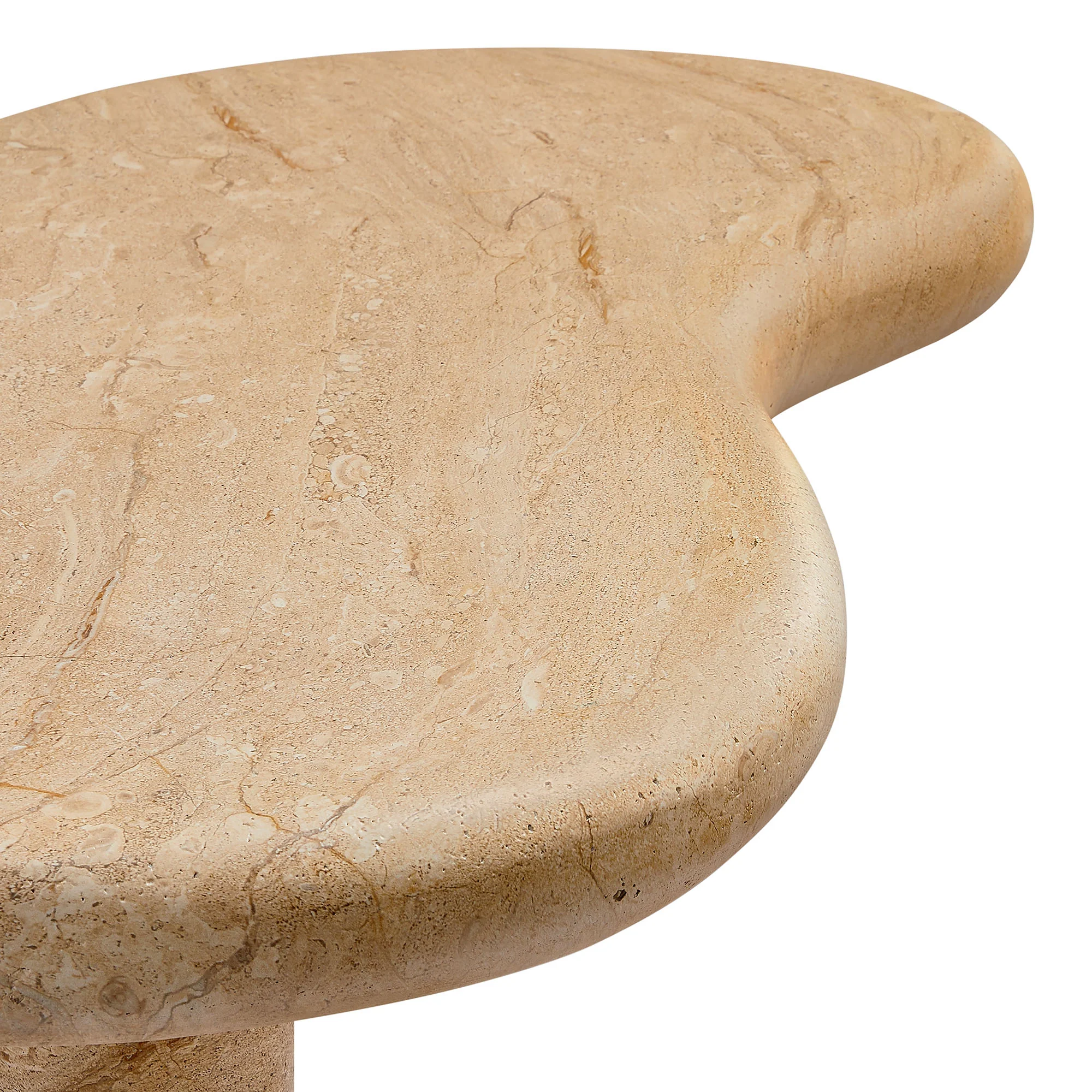 Elowen Indoor - Outdoor Patio Textured Faux Travertine Coffee Table by Modway - Image 9
