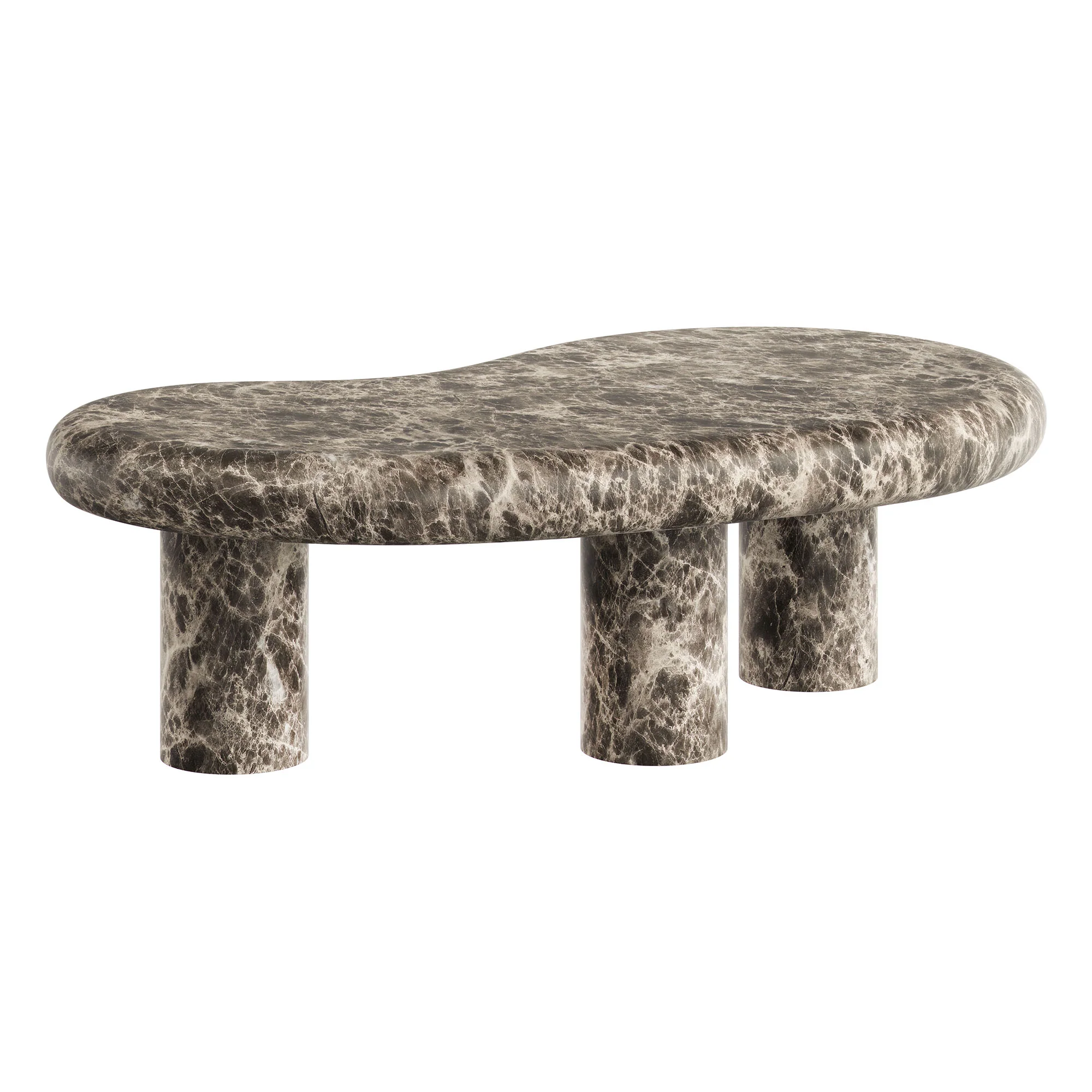 Elowen Outdoor Patio Faux Marble Coffee Table by Modway - Image 4