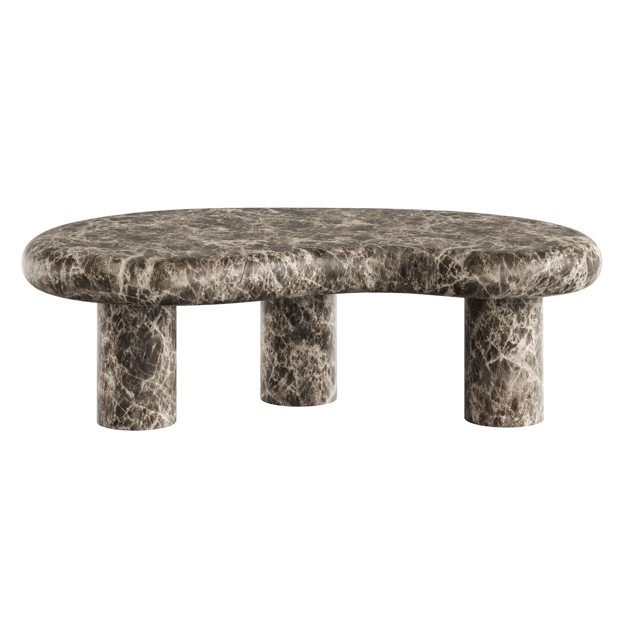 Elowen Outdoor Patio Faux Marble Coffee Table by Modway - Image 5
