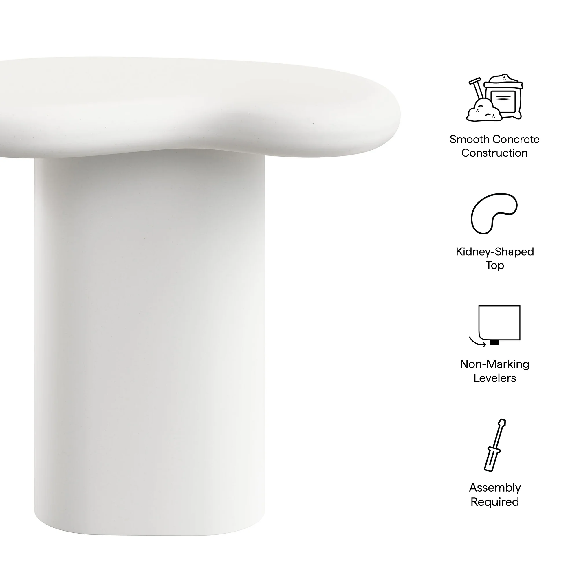 Elowen Outdoor Patio Side Table by Modway - Image 11