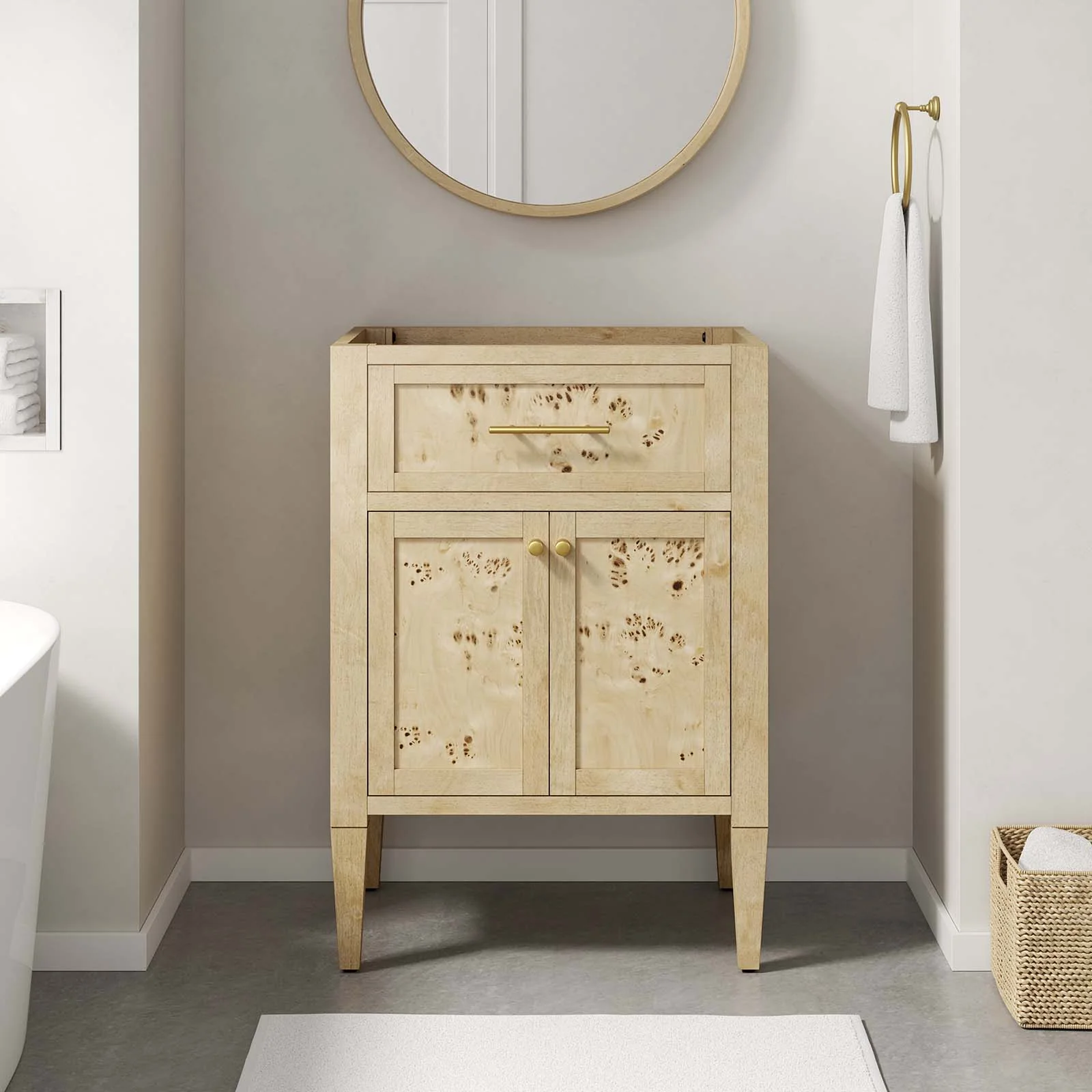 Elysian 24" Wood Bathroom Vanity Cabinet (Sink Basin Not Included) By Modway - EEI-6137 - Image 11