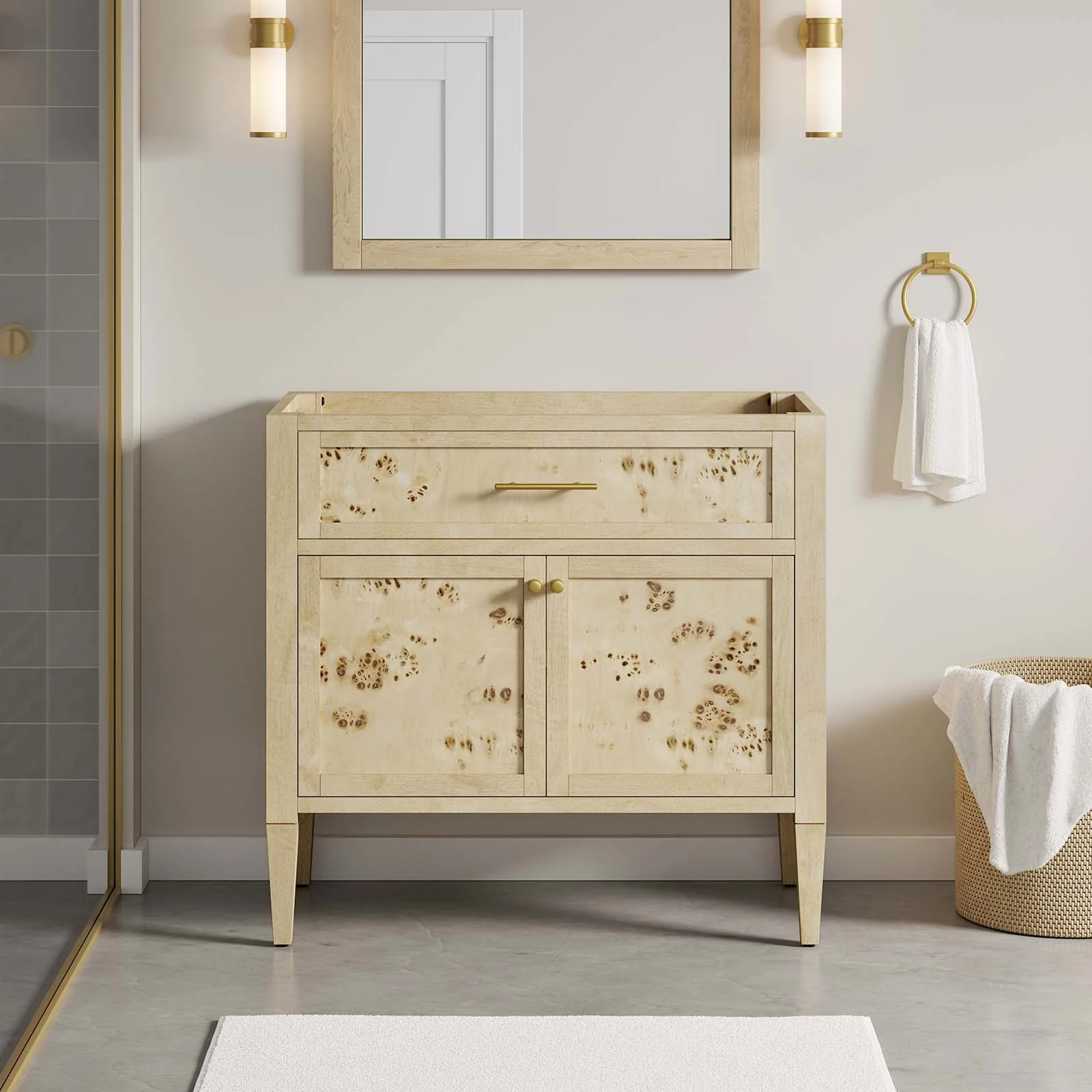 Elysian 36" Wood Bathroom Vanity Cabinet (Sink Basin Not Included) By Modway - EEI-6139 - Image 11