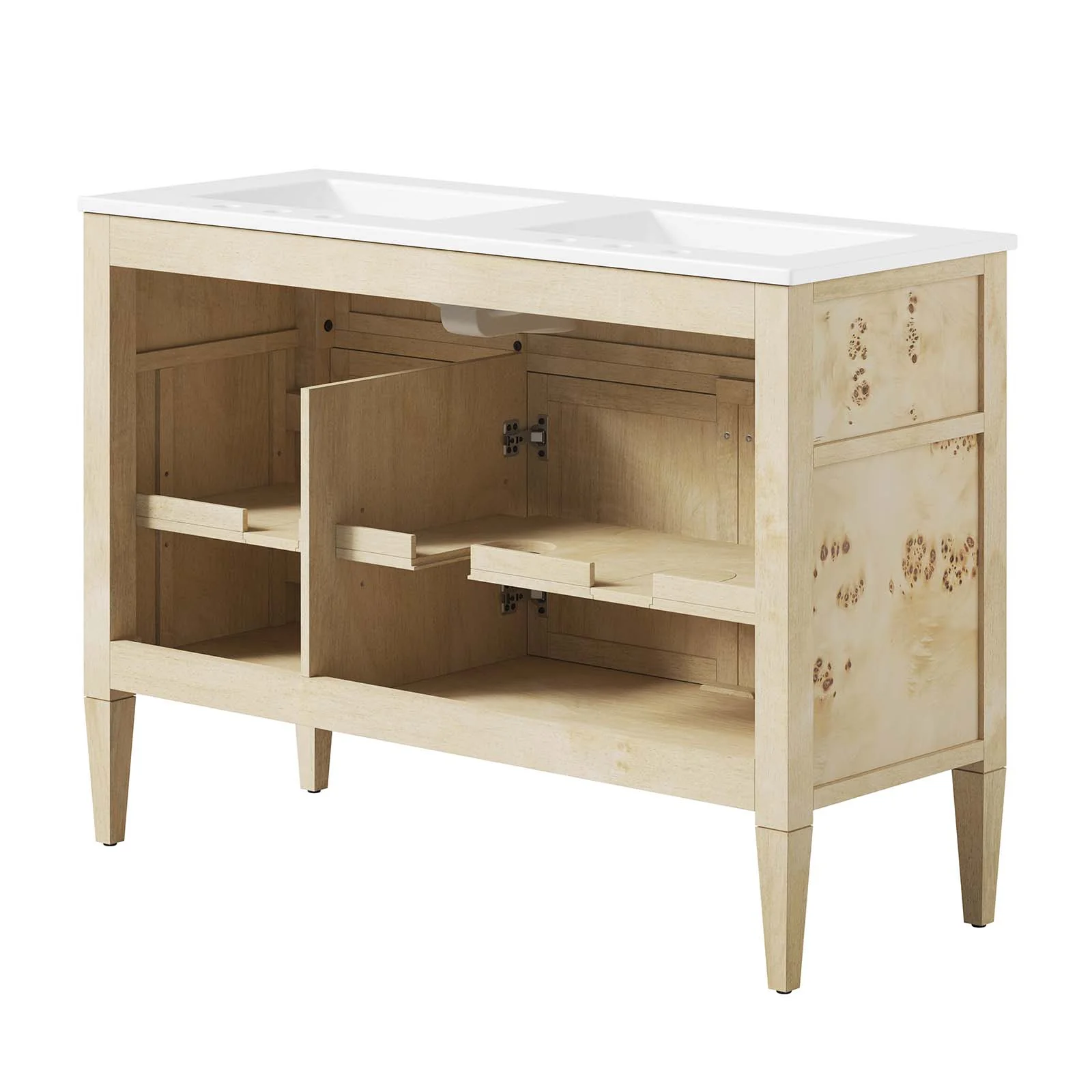 Elysian 48" Double Sink Bathroom Vanity By Modway - EEI-6454 - Image 4