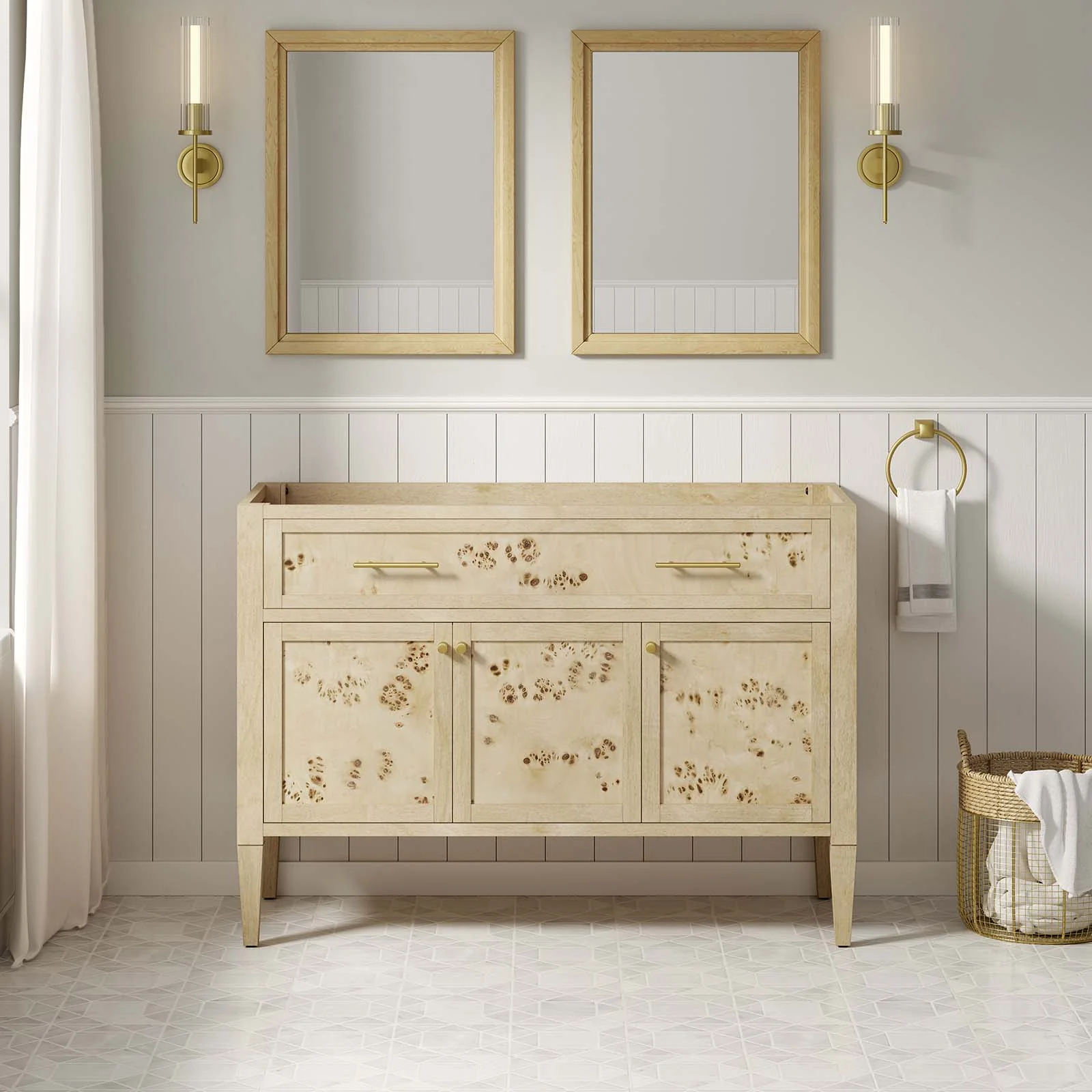 Elysian 48" Wood Bathroom Vanity Cabinet (Sink Basin Not Included) By Modway - EEI-6140 - Image 11