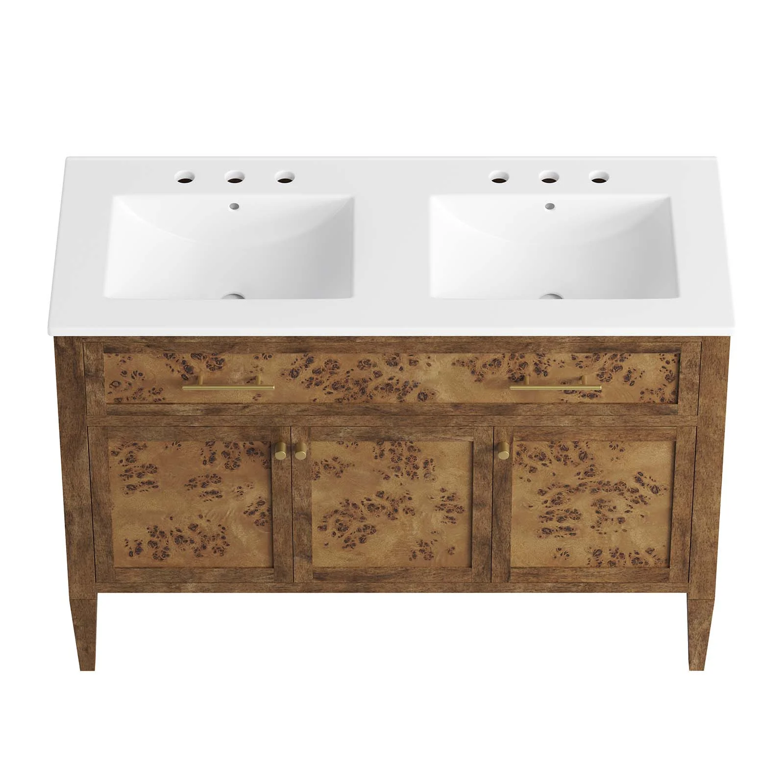 Elysian 48" Wood Double Sink Bathroom Vanity By Modway - EEI-6456 - Image 2