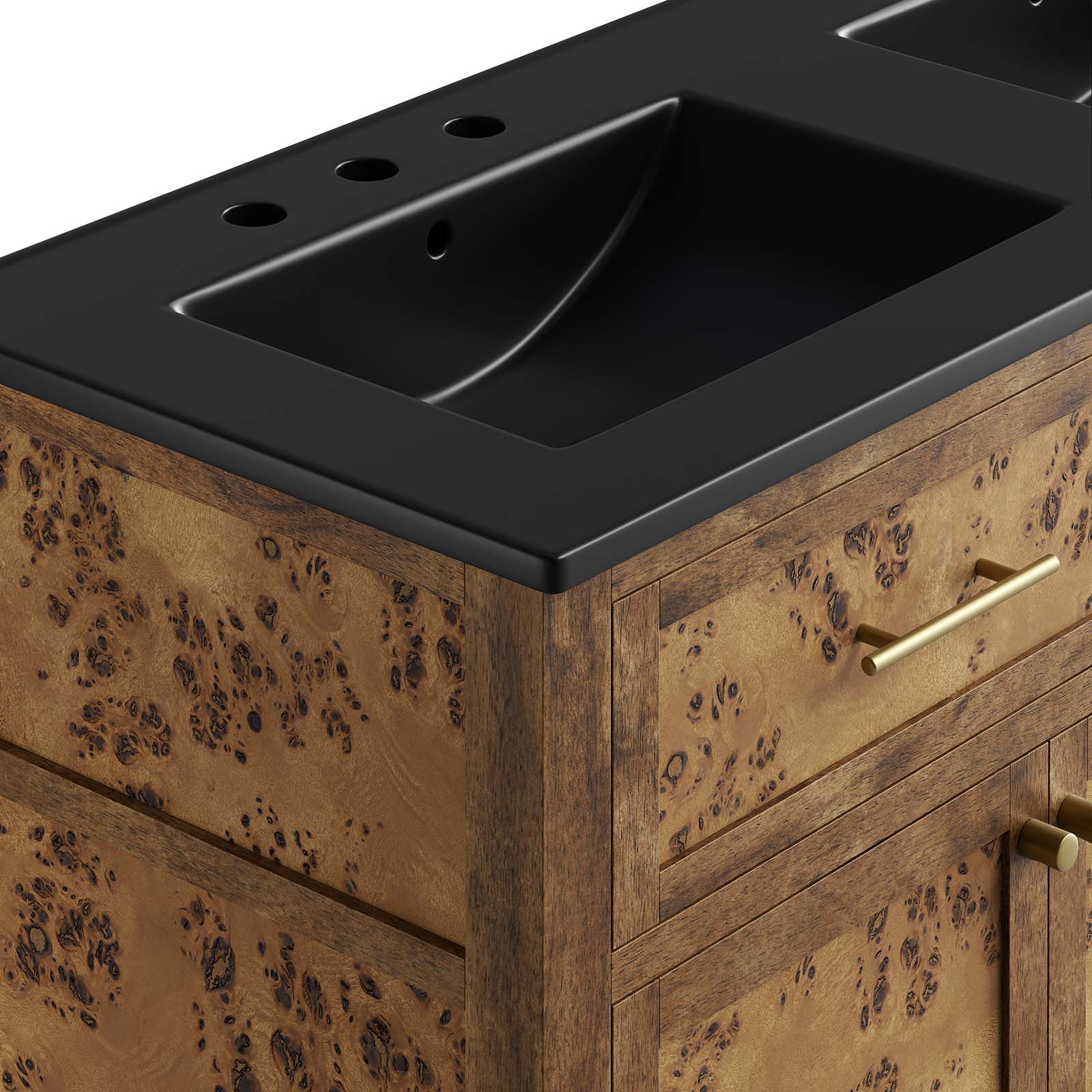 Elysian 48" Wood Double Sink Bathroom Vanity By Modway - EEI-6457 - Image 4