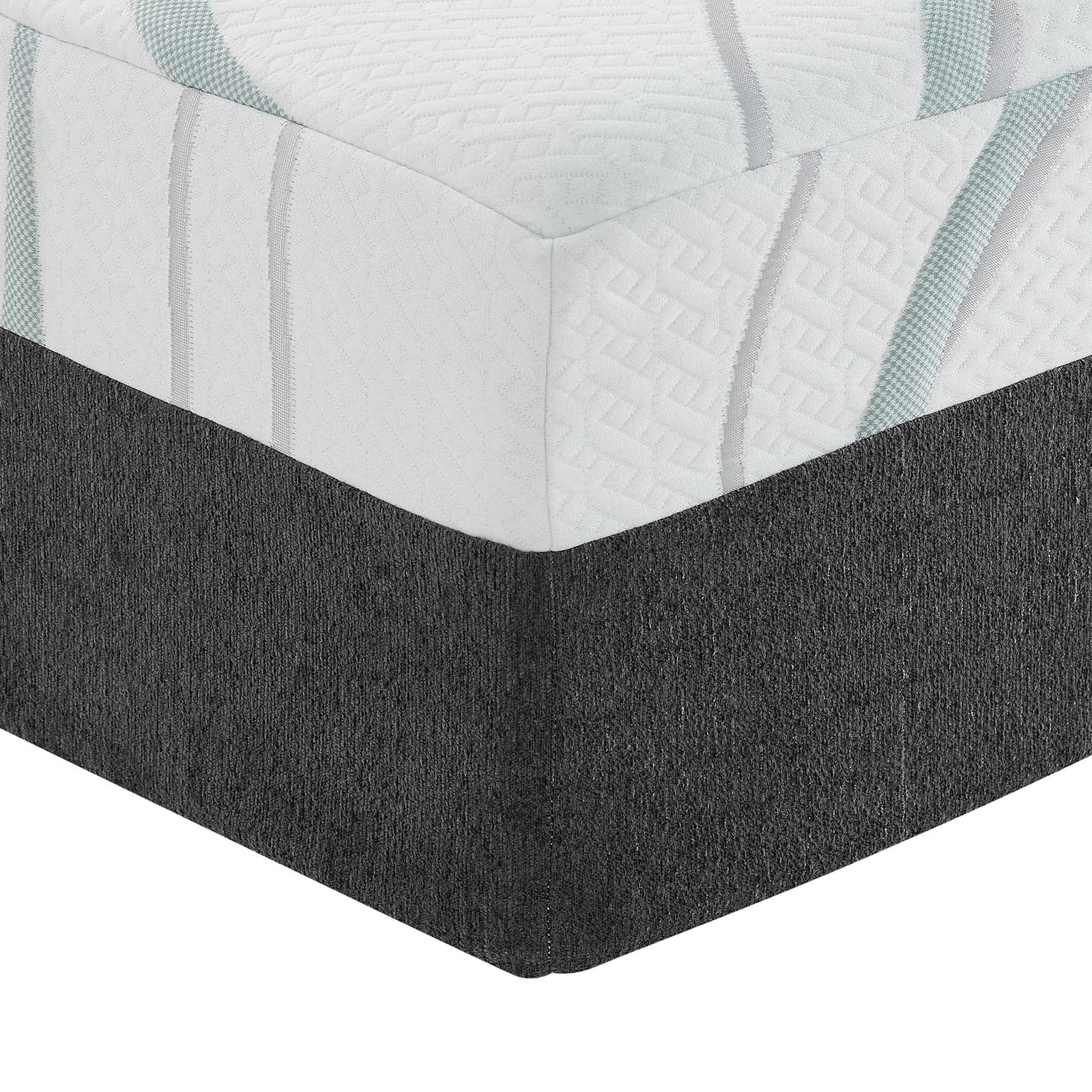Elysse King CertiPUR-US® Certified Foam 12" Gel Infused Hybrid Mattress By Modway - MOD-5580 - Image 8