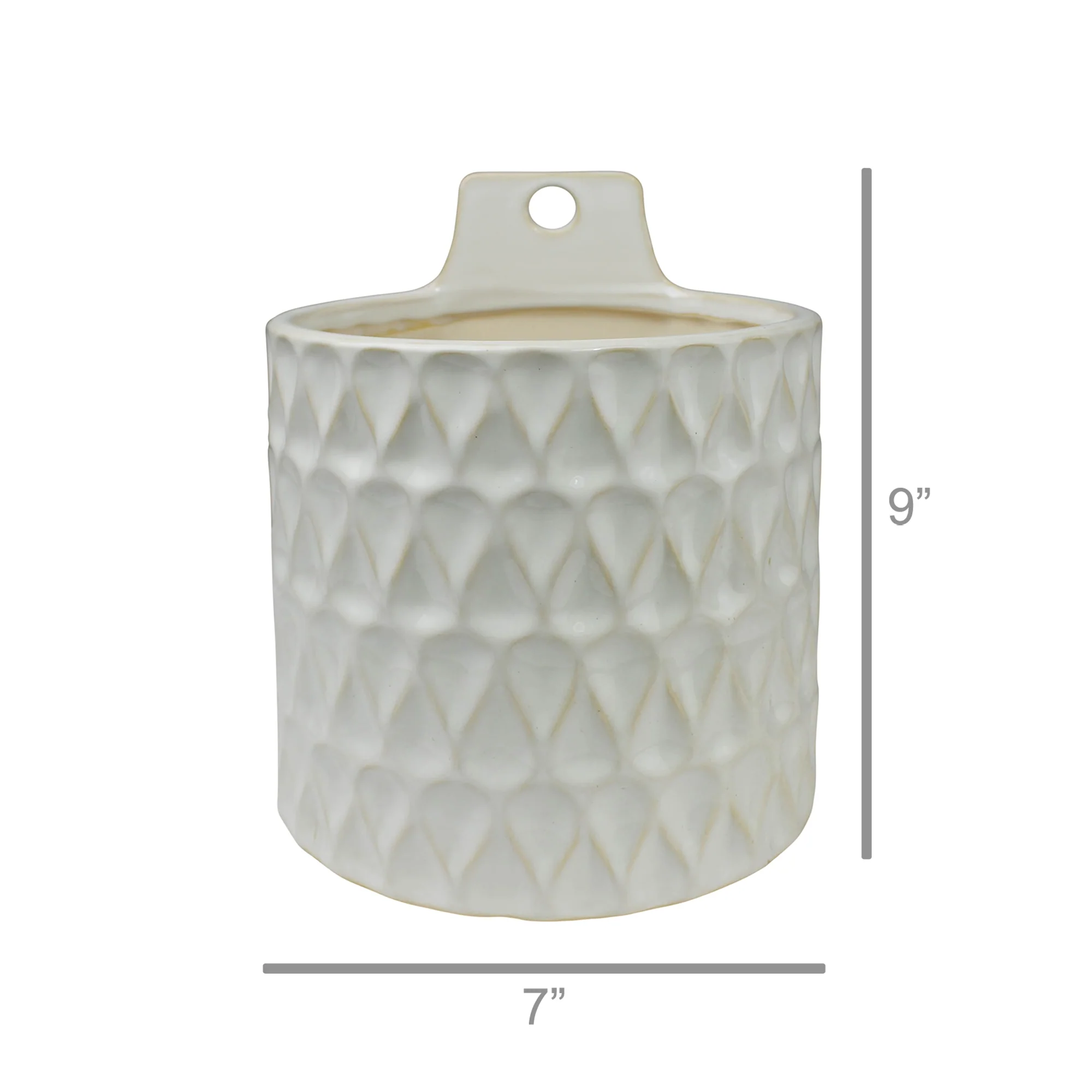 Elza Wall Planter, Ceramic - Small Set Of 2 By HomArt - Image 6