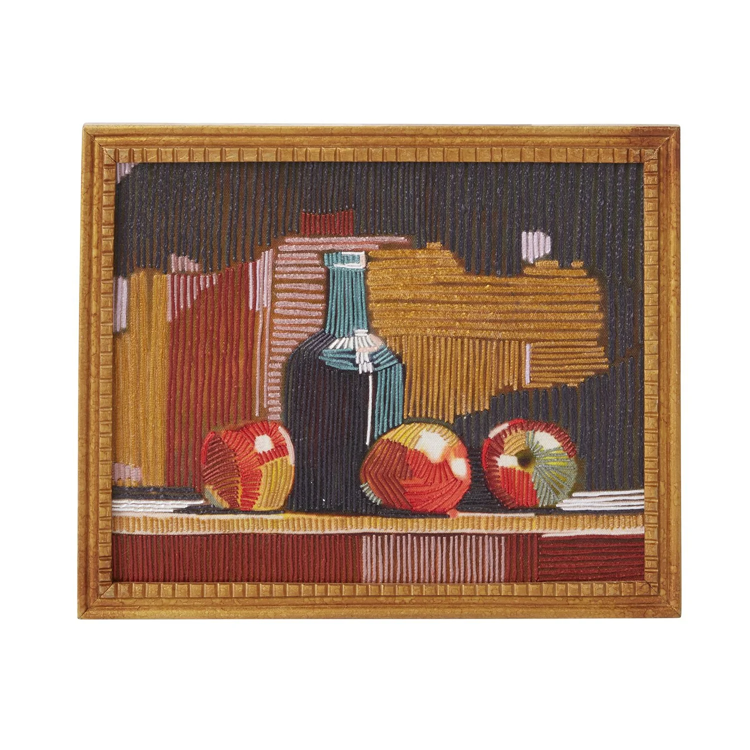 Embroidered Still Life Wall Art 13" x  10.5" By Accent Decor - Image 5
