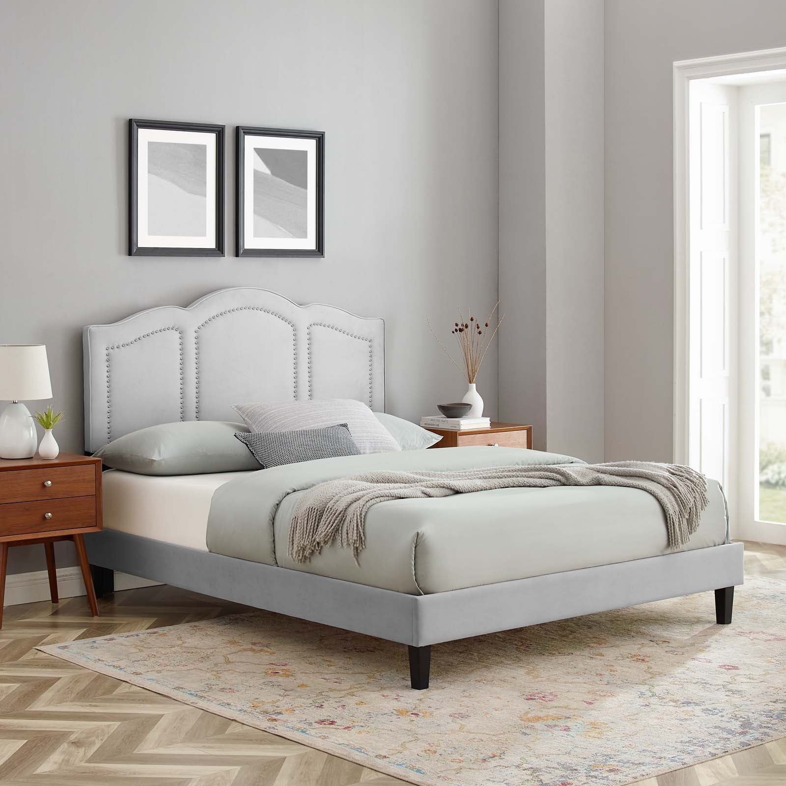 Emerson Performance Velvet Full Platform Bed By Modway - MOD-6855 - Image 32