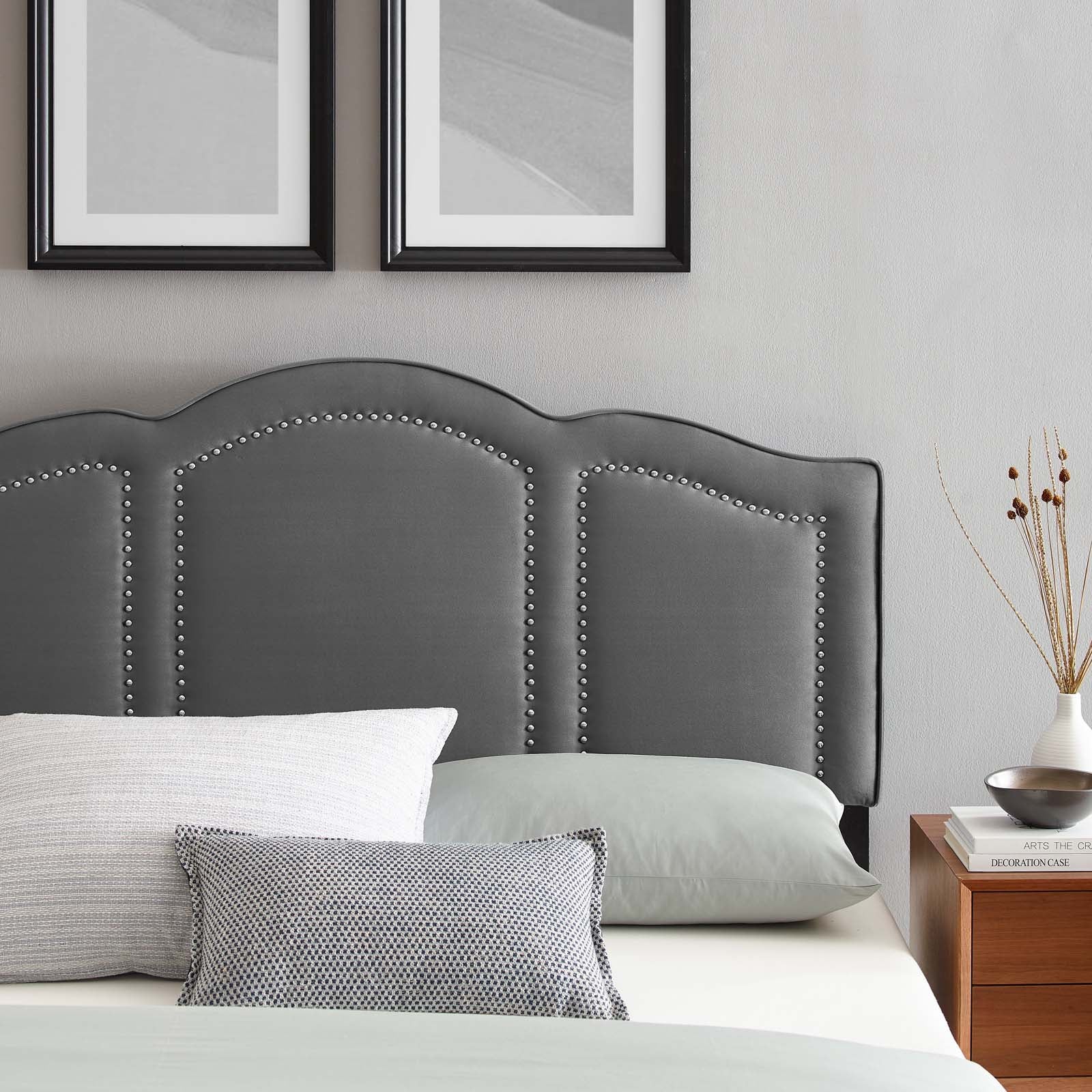 Emerson Performance Velvet Queen Platform Bed By Modway - MOD-6579 - Image 13
