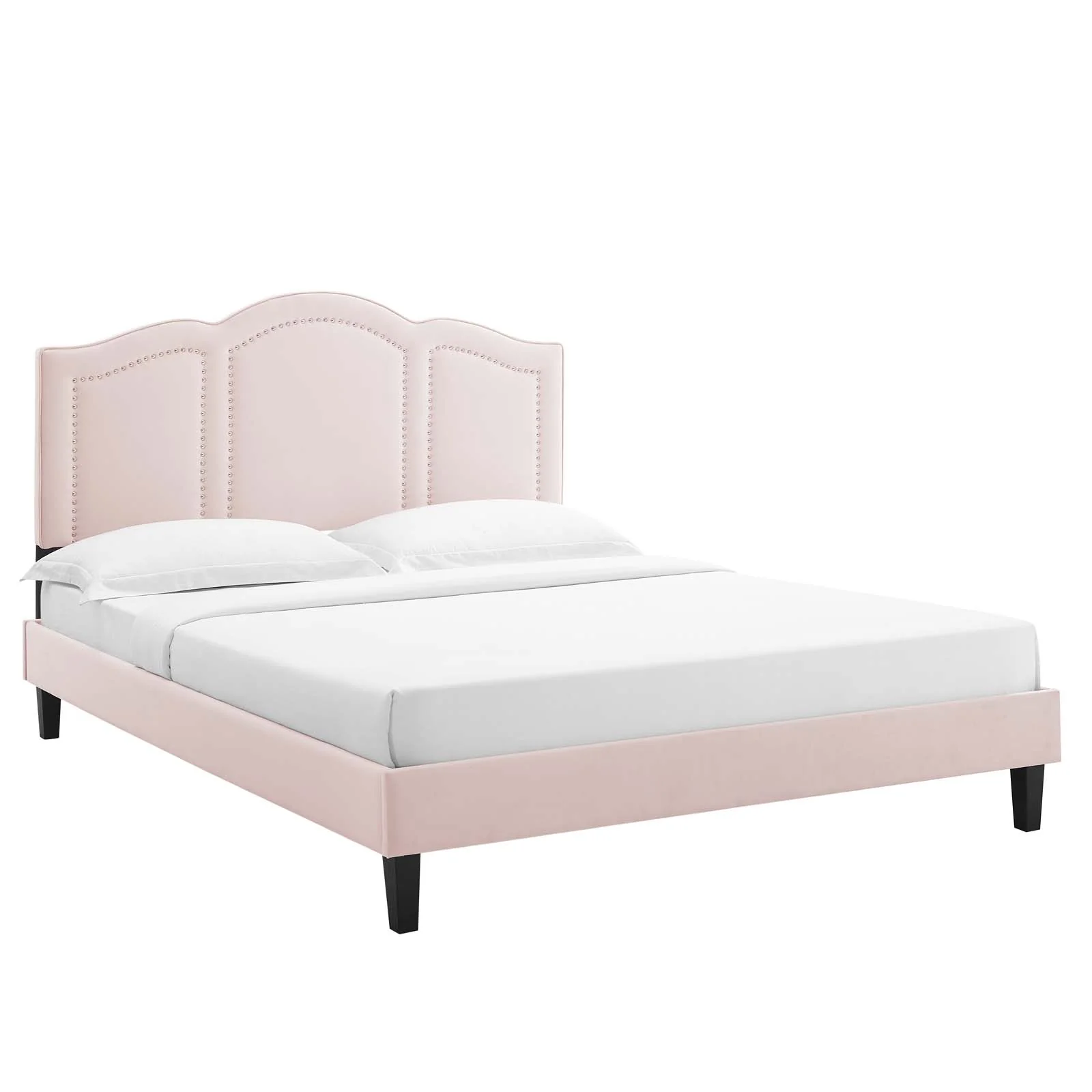 Emerson Performance Velvet Queen Platform Bed By Modway - MOD-6579 - Image 66