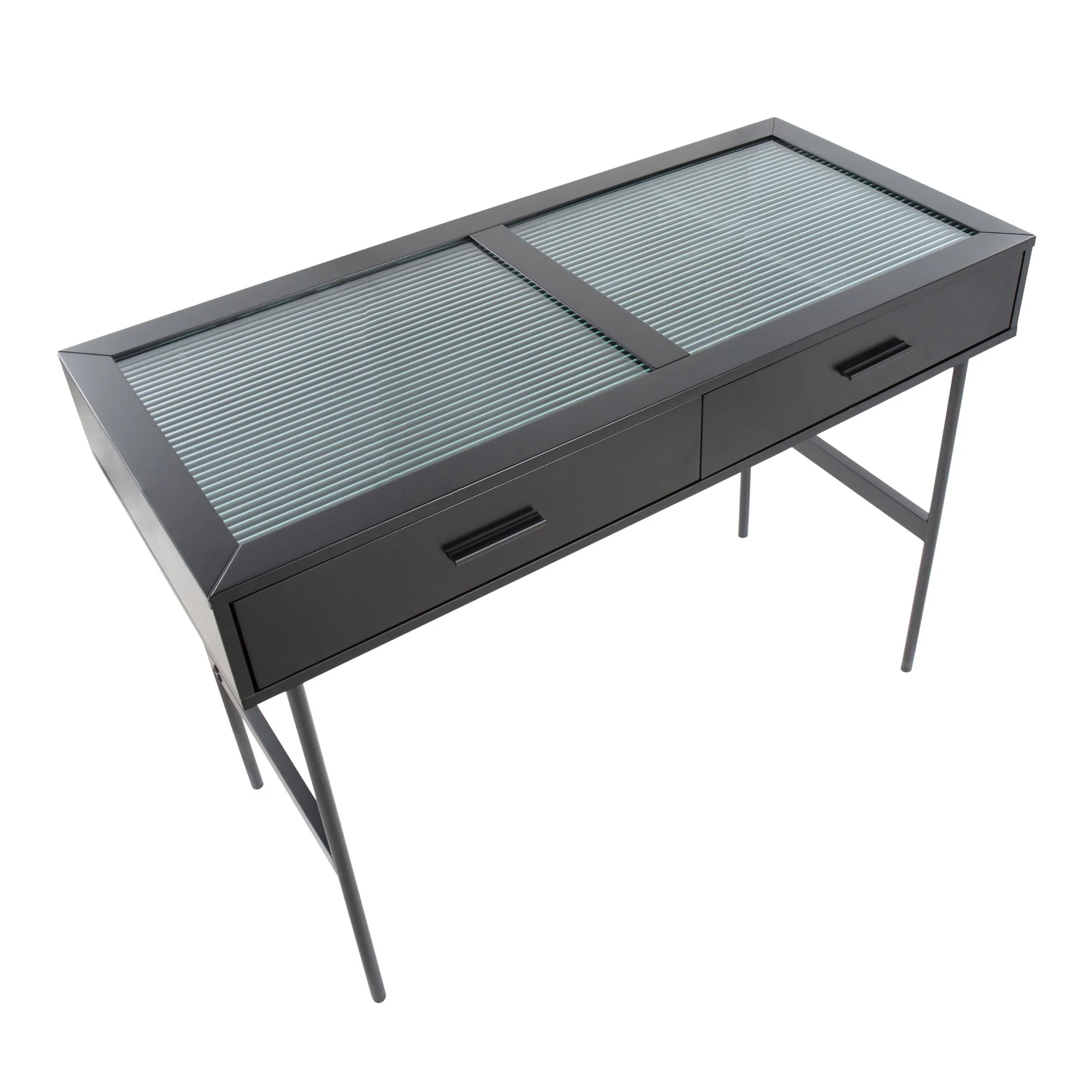 Emery Console Table Black By LumiSource - Image 3