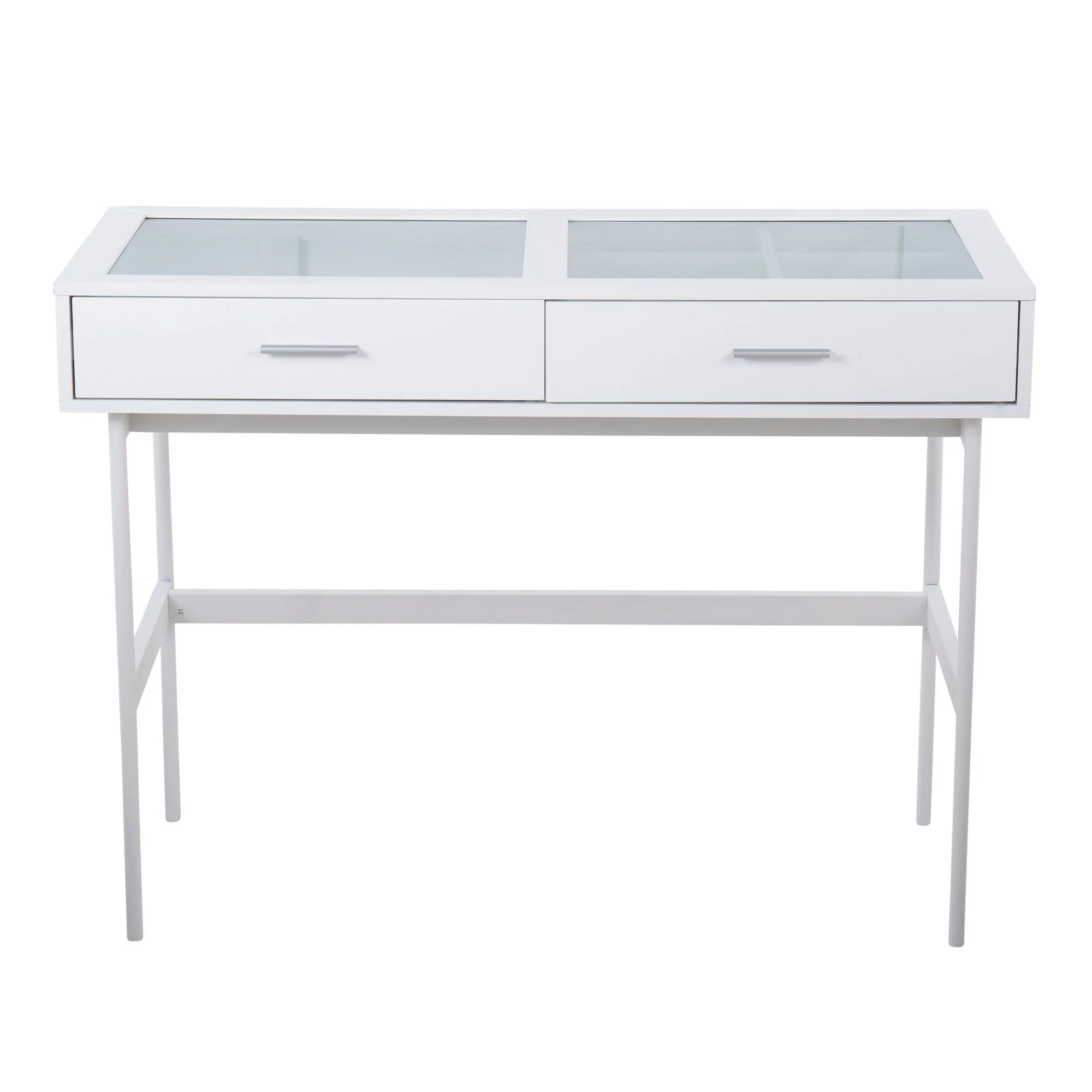 Emery Console Table White By LumiSource - Image 2