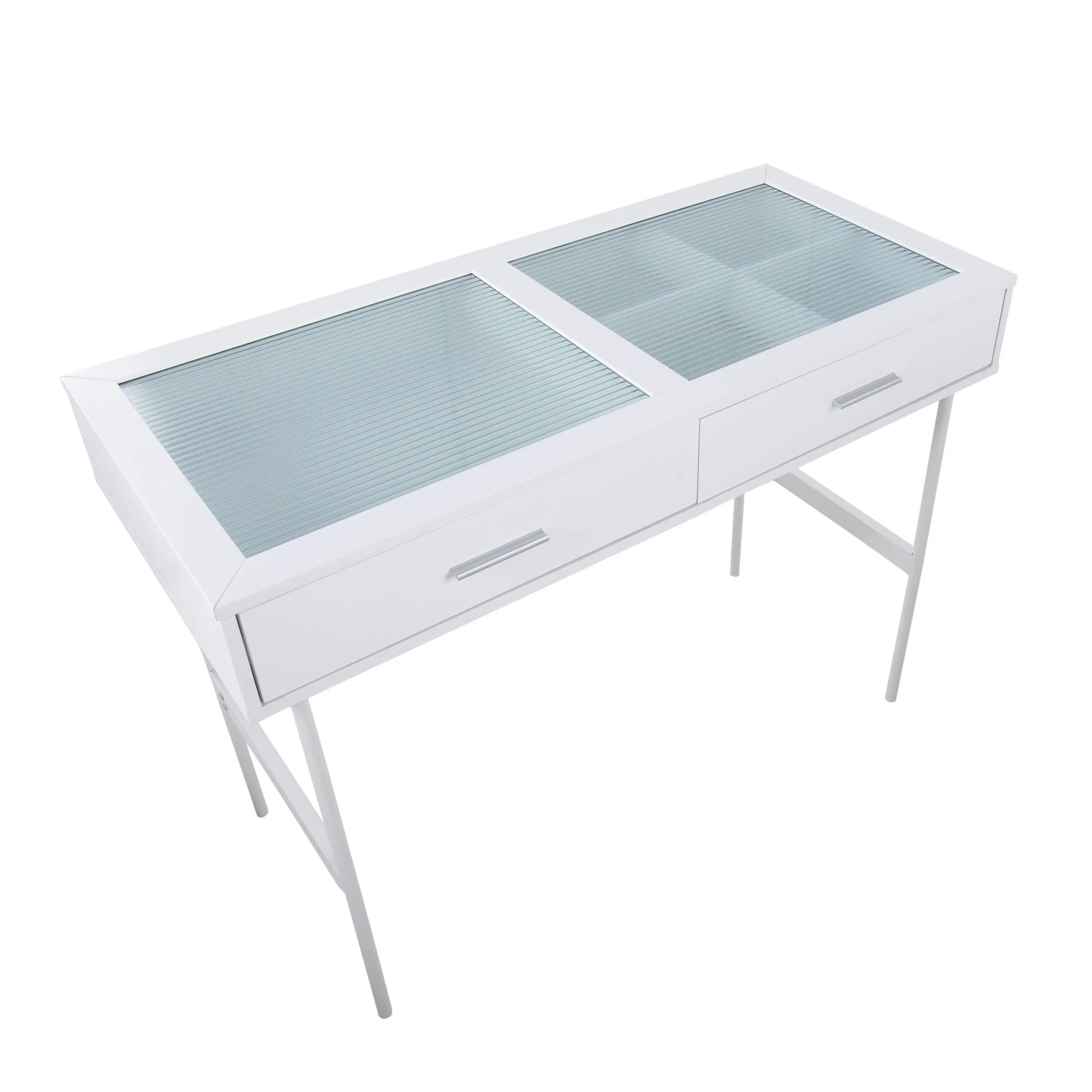 Emery Console Table White By LumiSource - Image 3