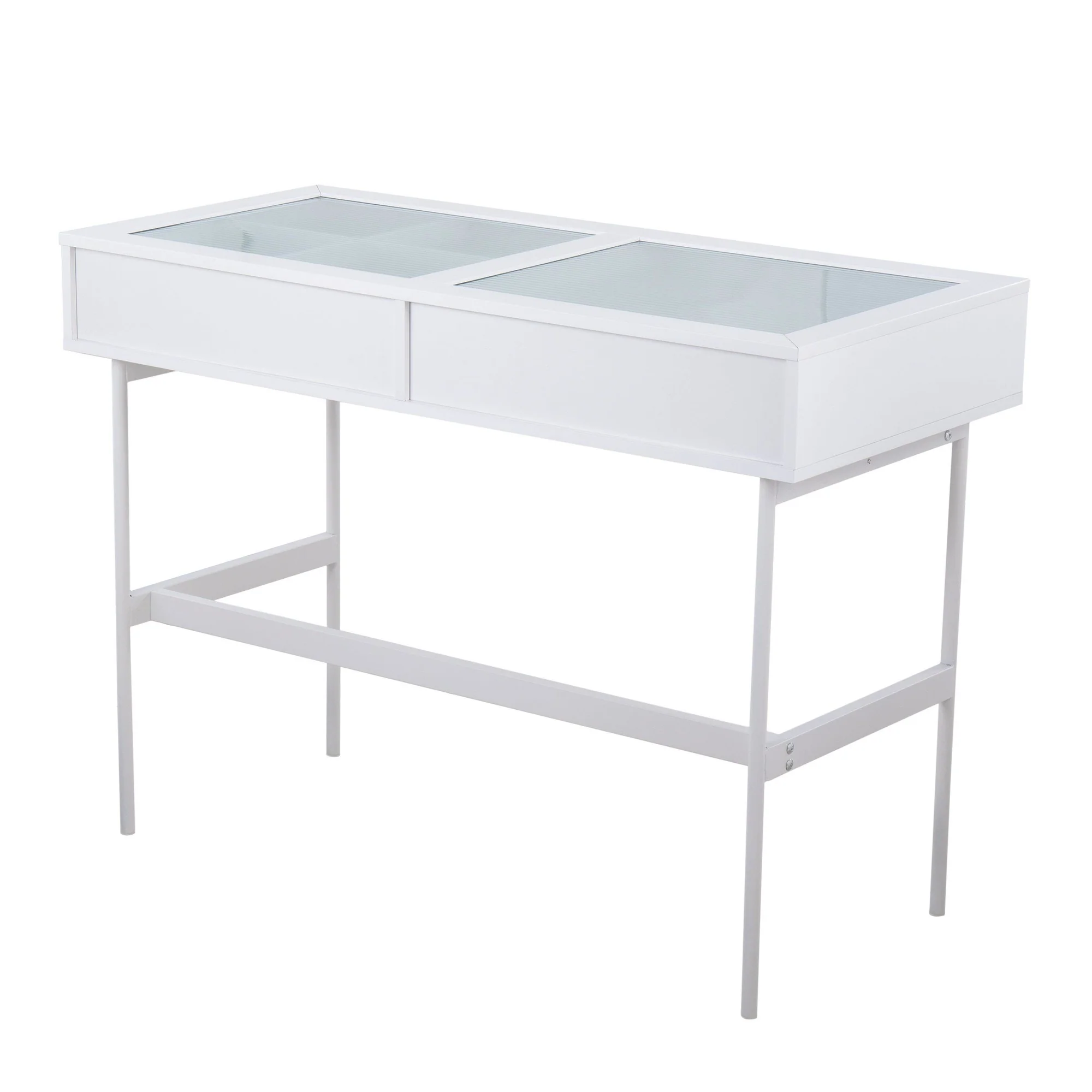 Emery Console Table White By LumiSource - Image 7