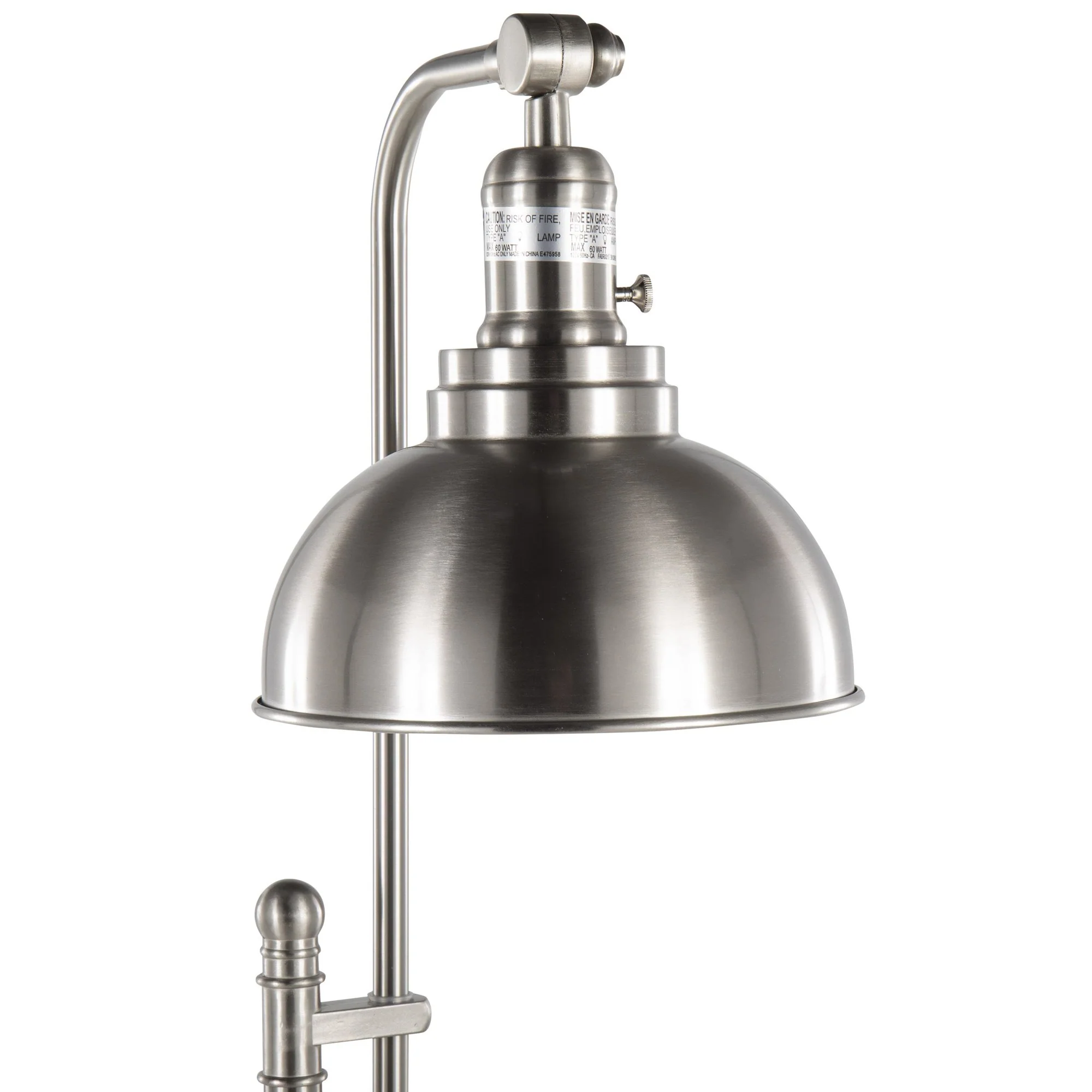 Emery Floor Lamp Metallic By LumiSource - Image 4