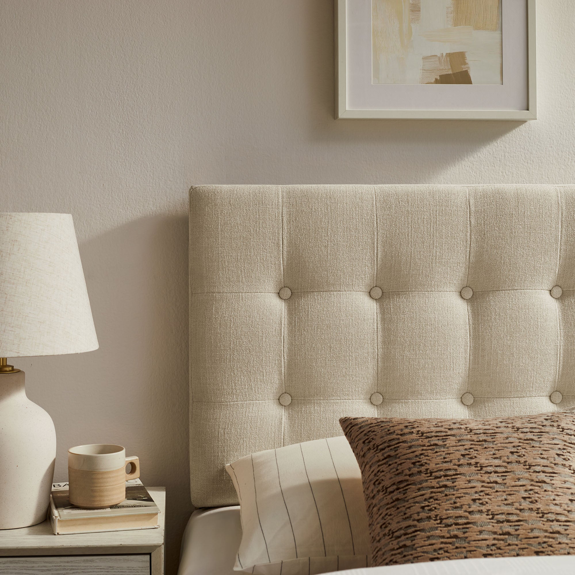 Emily Fabric Upholstered Twin Size Headboard by Modway - Image 13