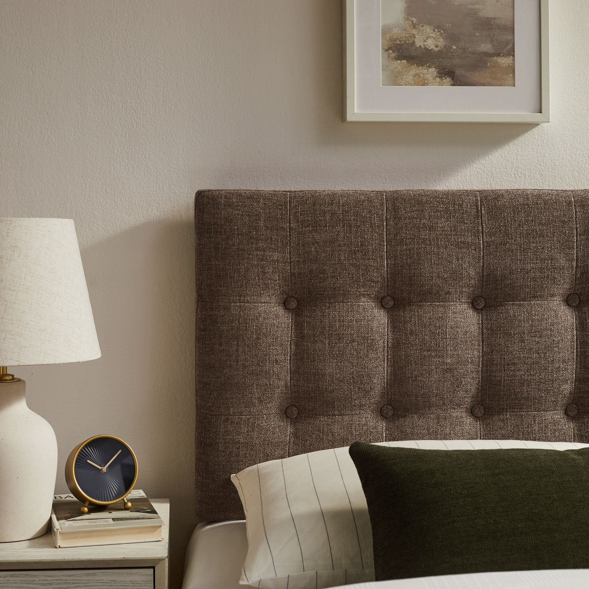 Emily Fabric Upholstered Twin Size Headboard by Modway - Image 37