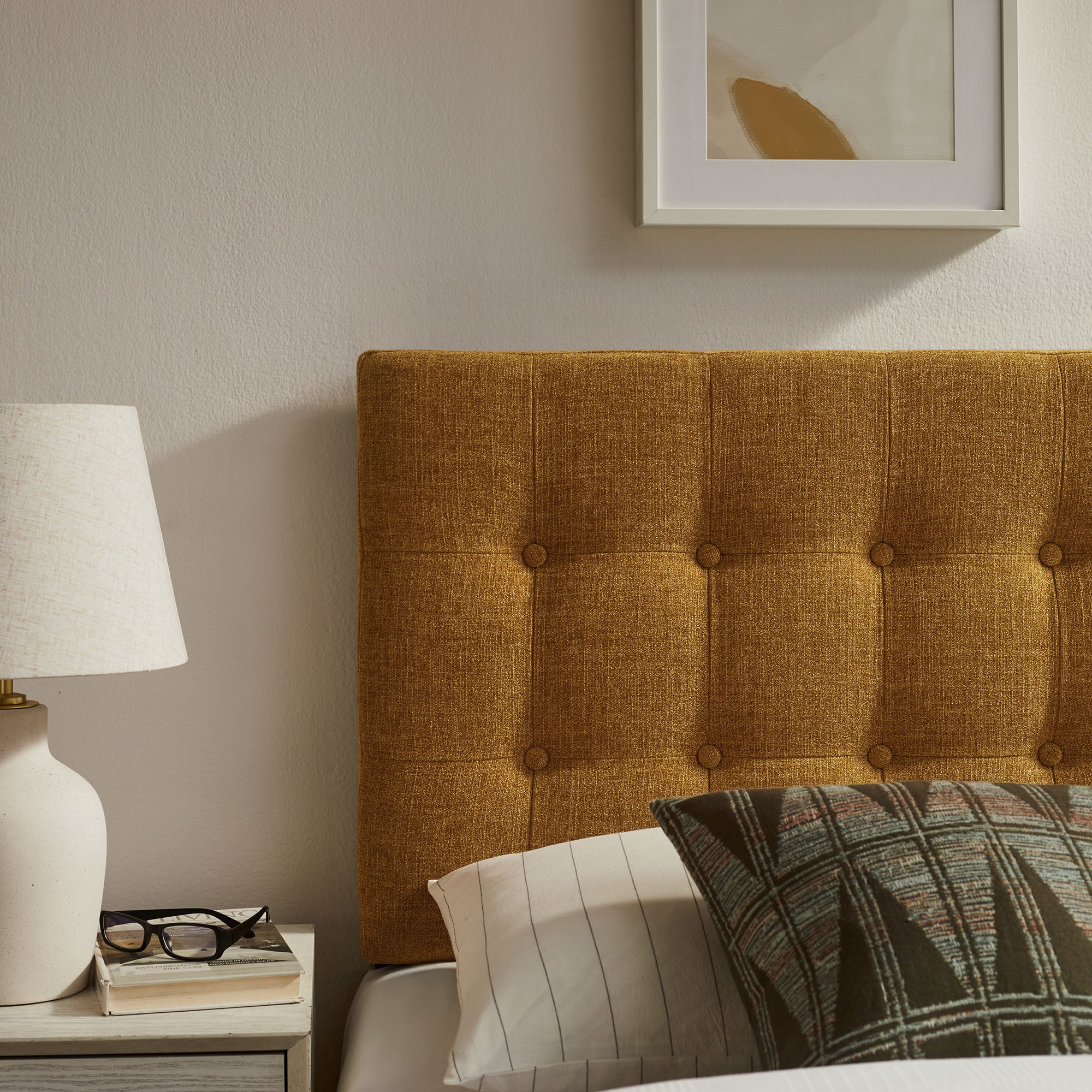 Emily Fabric Upholstered Twin Size Headboard by Modway - Image 5