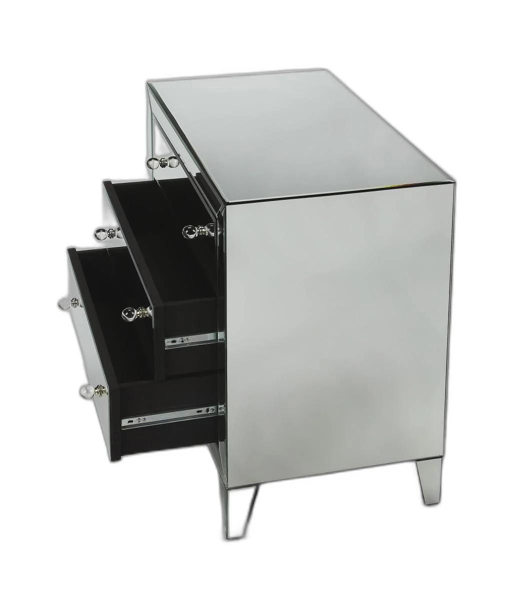 Emily Mirrored Drawer Chest By Homeroots - Image 2