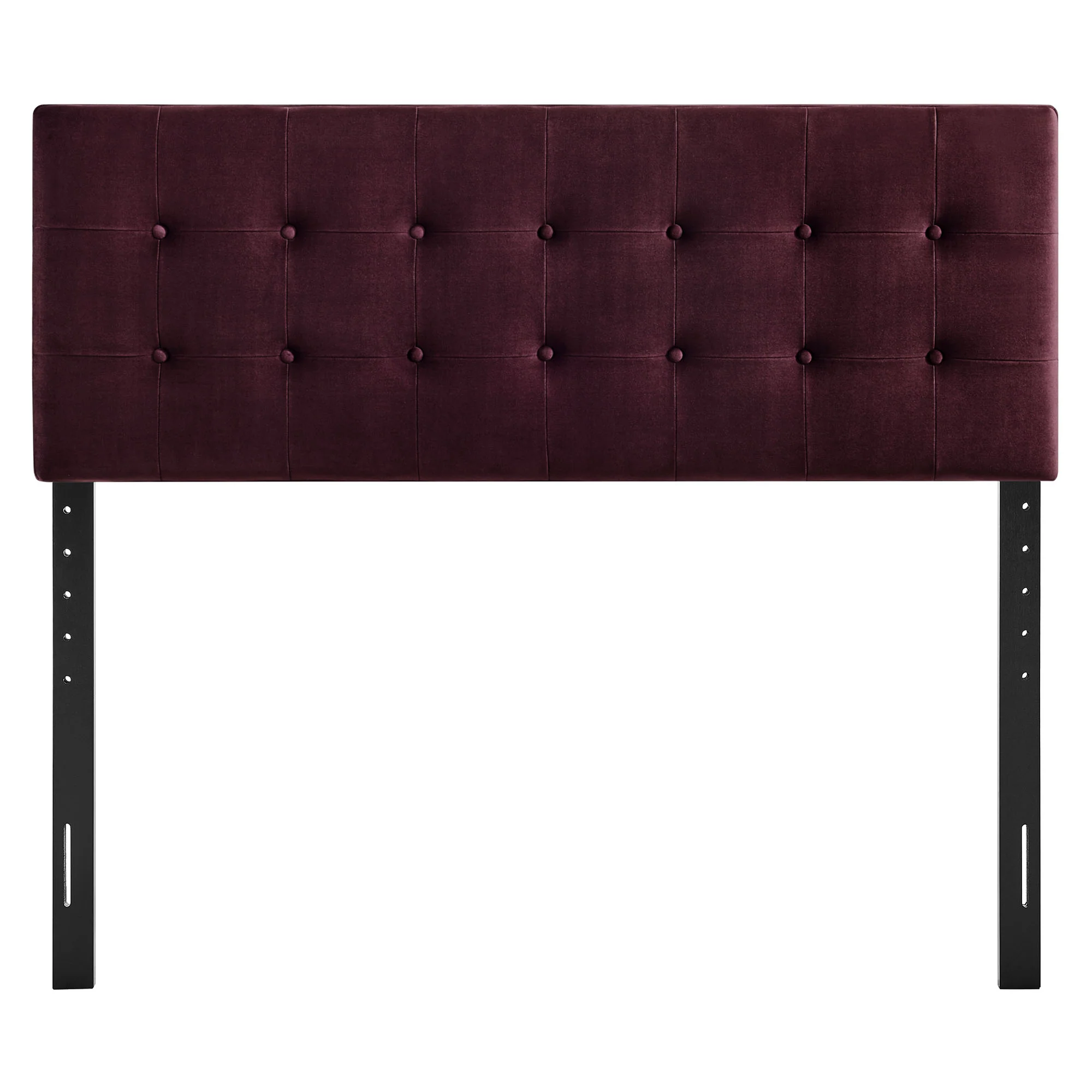 Emily Stain-Resistant Performance Velvet Full Size Headboard by Modway - Image 34