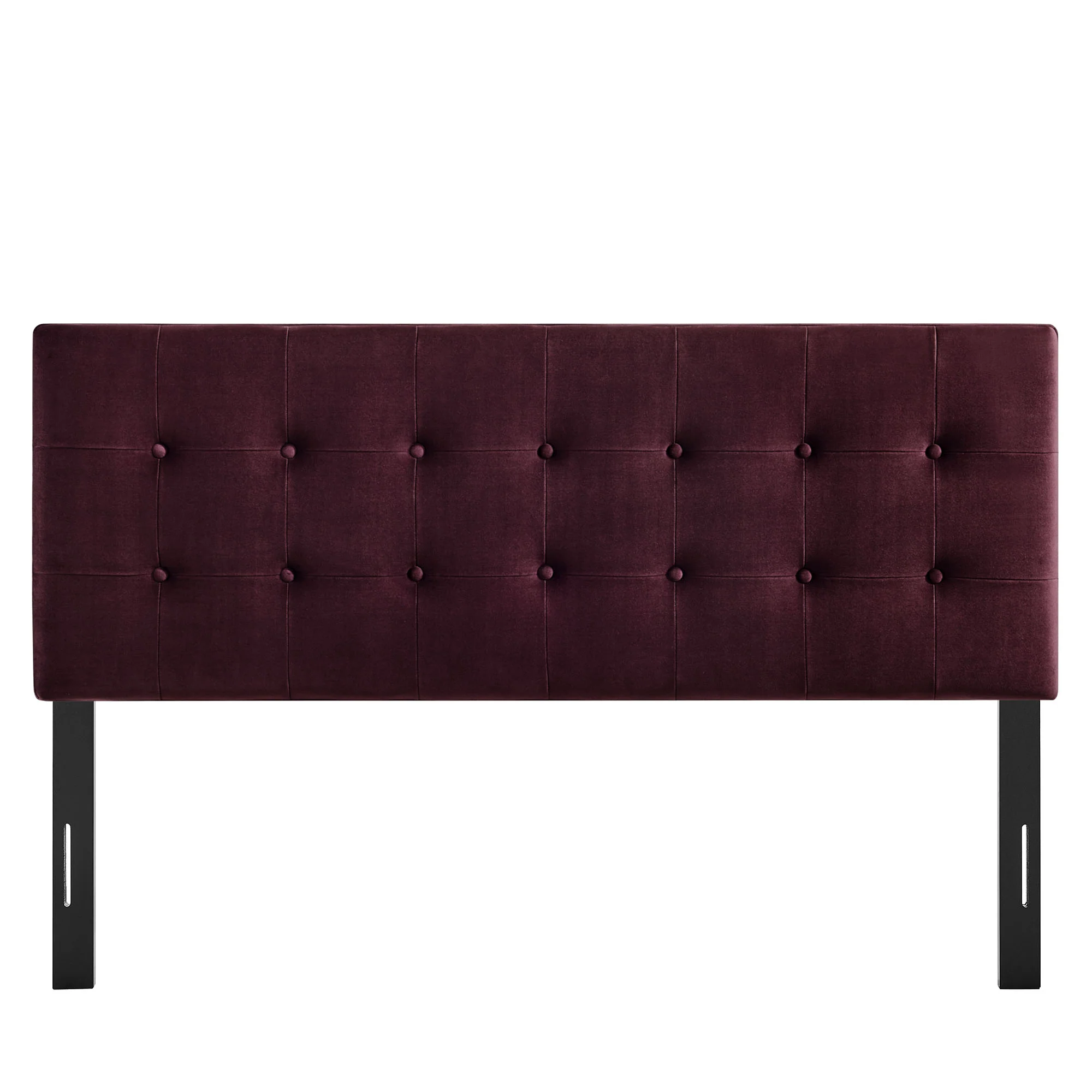 Emily Stain-Resistant Performance Velvet King Size Headboard by Modway - Image 35