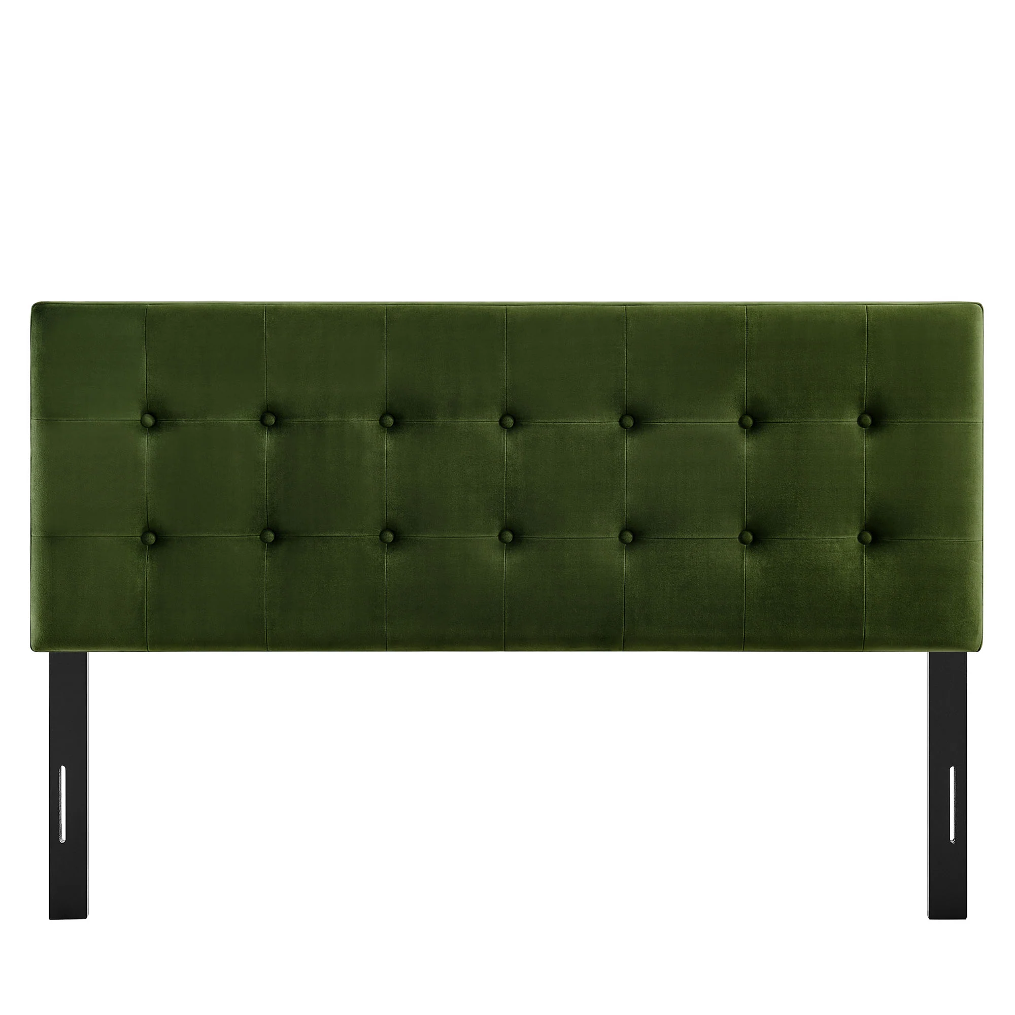 Emily Stain-Resistant Performance Velvet Queen Size Headboard by Modway - Image 27