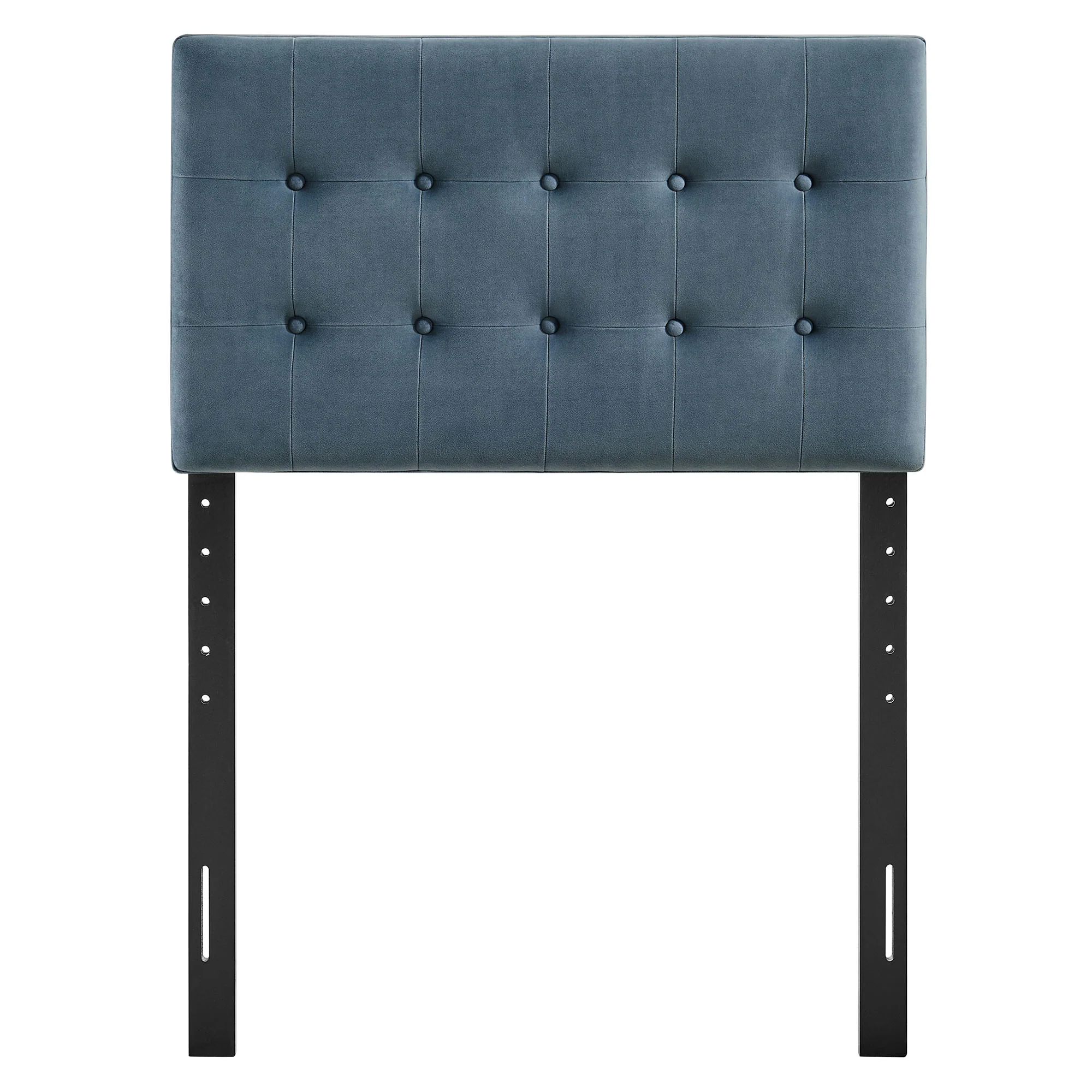 Emily Stain-Resistant Performance Velvet Twin Size Headboard by Modway - Image 10