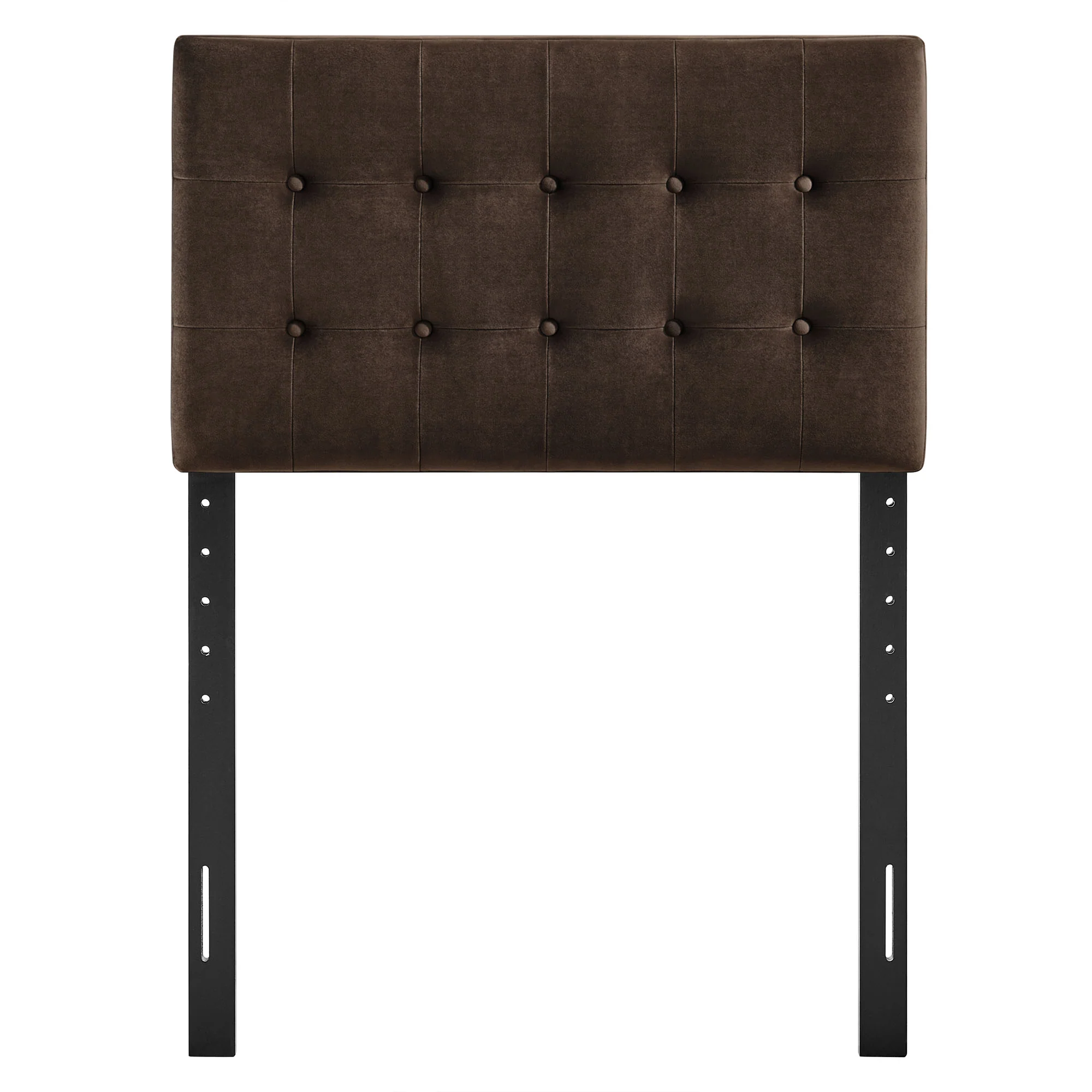 Emily Stain-Resistant Performance Velvet Twin Size Headboard by Modway - Image 18