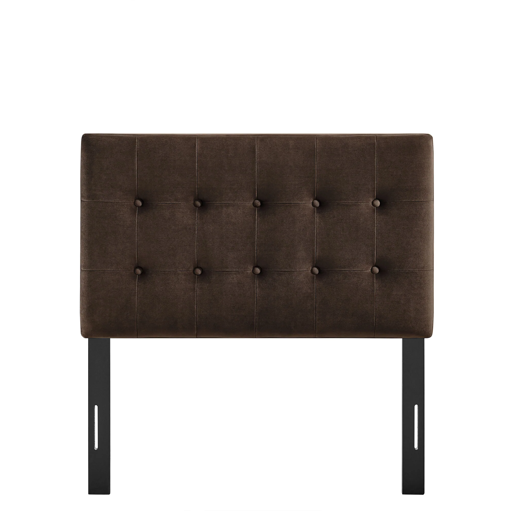 Emily Stain-Resistant Performance Velvet Twin Size Headboard by Modway - Image 19