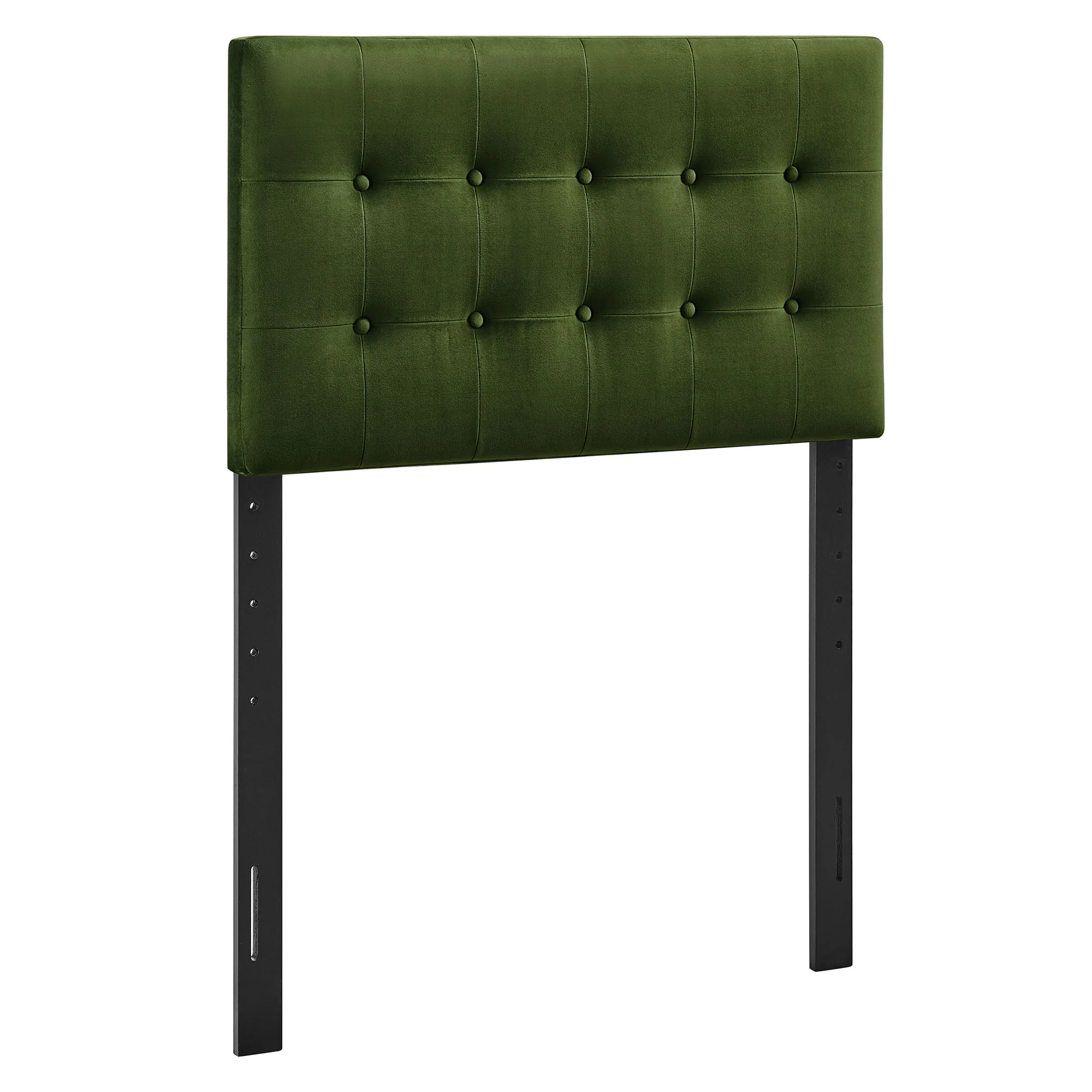 Emily Stain-Resistant Performance Velvet Twin Size Headboard by Modway - Image 25