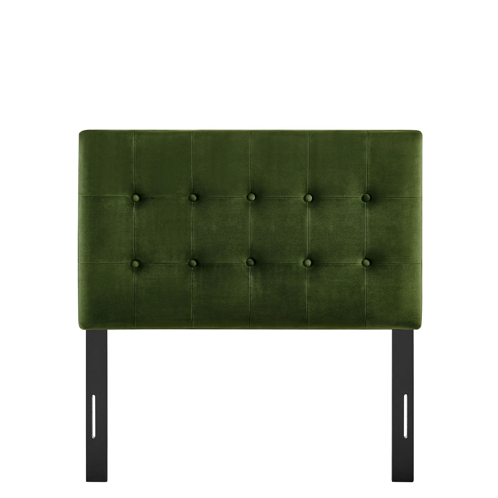 Emily Stain-Resistant Performance Velvet Twin Size Headboard by Modway - Image 27