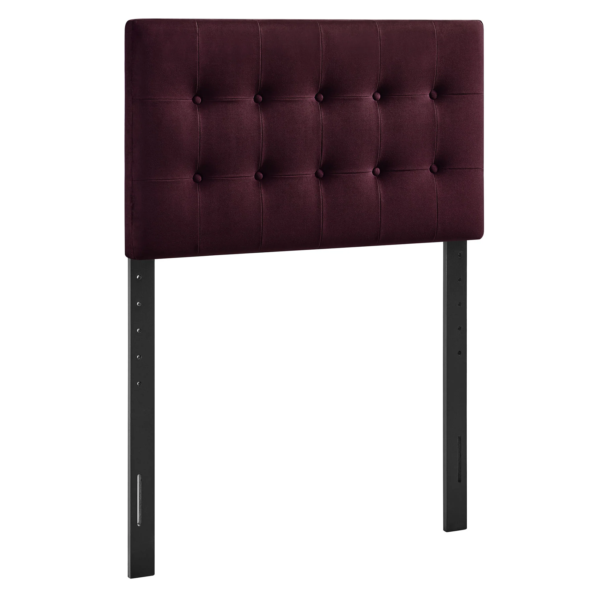 Emily Stain-Resistant Performance Velvet Twin Size Headboard by Modway - Image 33